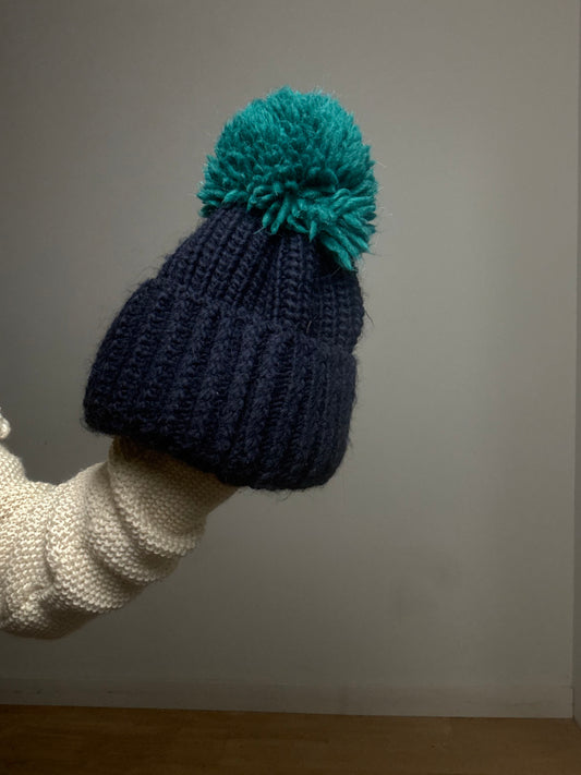 Sandro Knitted Giant Bobble Hat, O/S