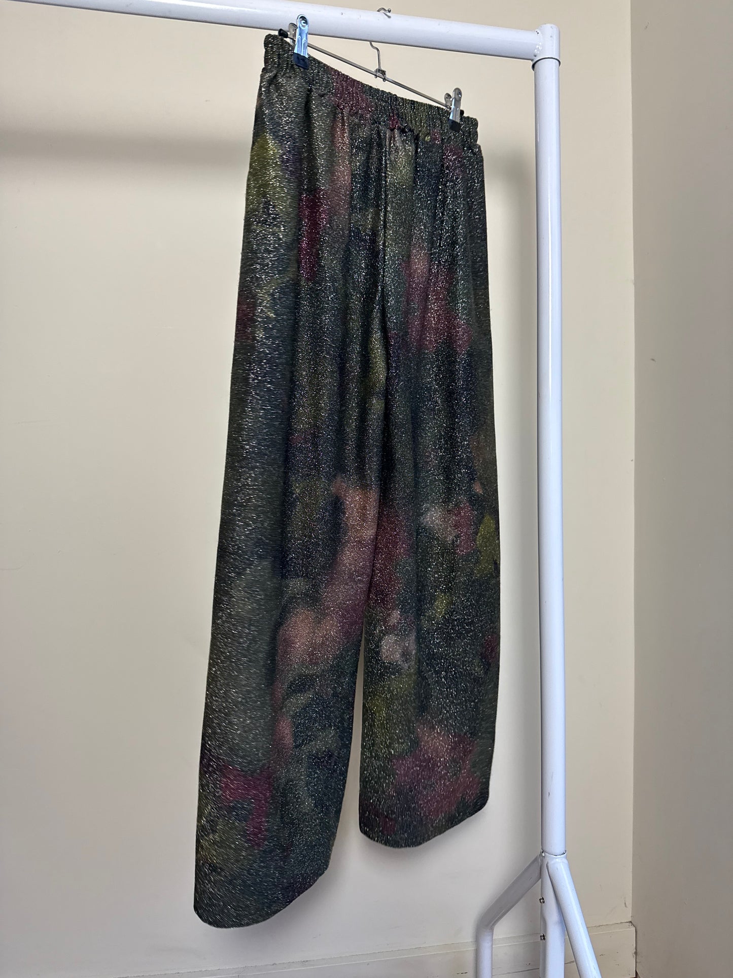 Shimmer Wide Leg Trousers, 10