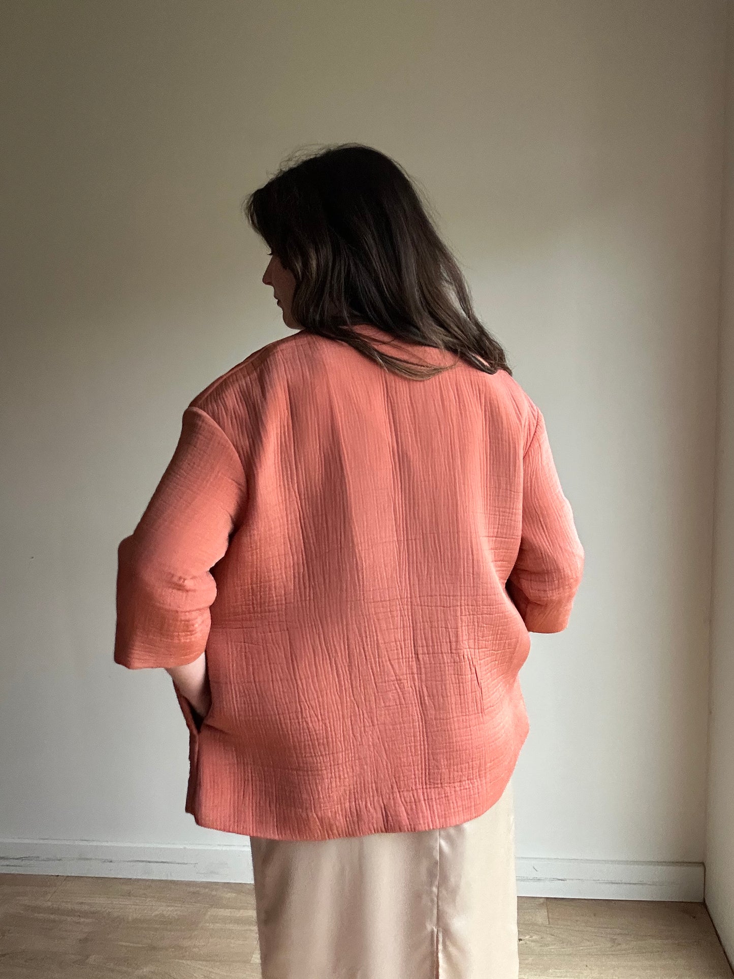 COS Textured Open Jacket, 10