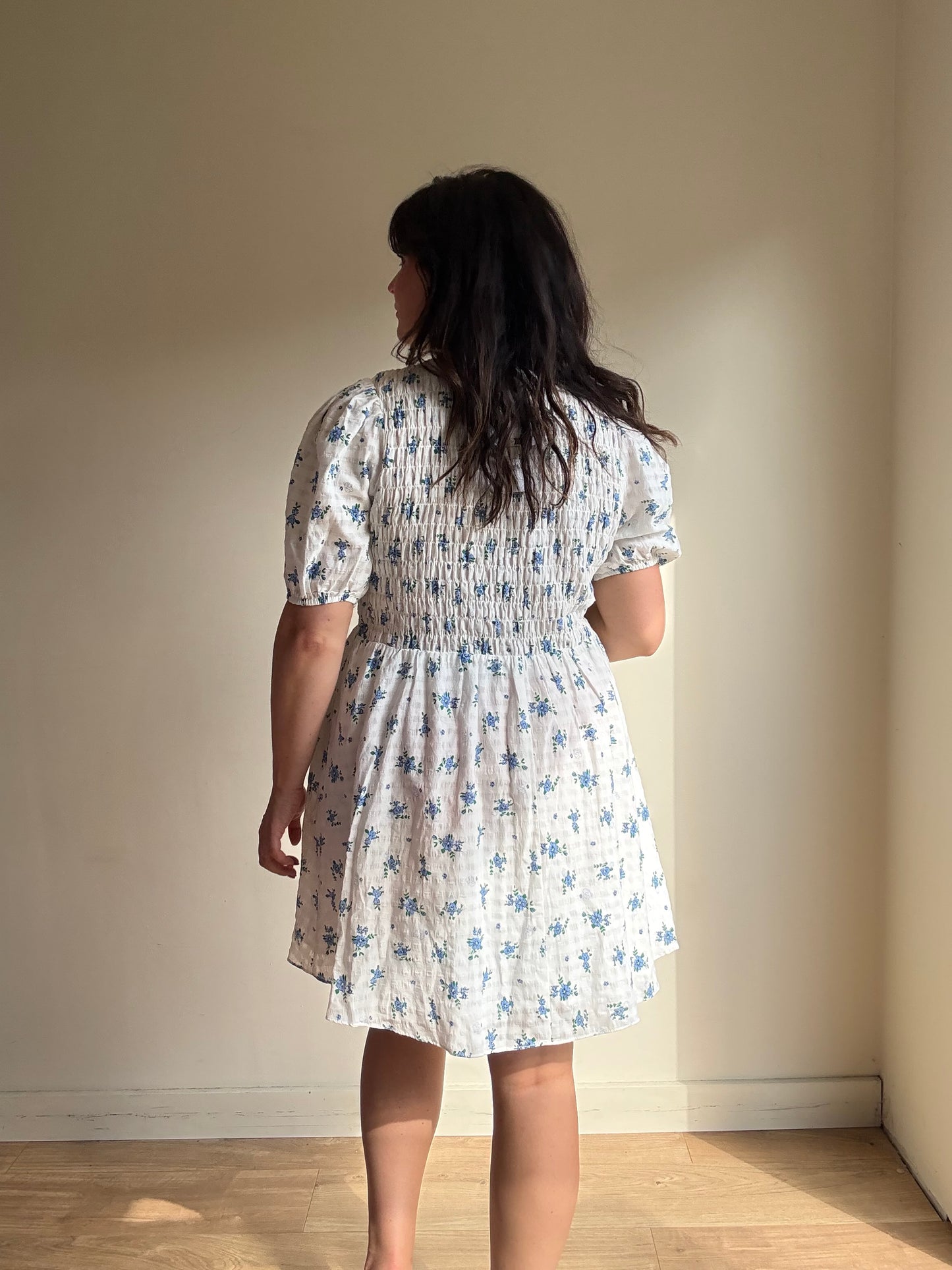 Glamourous (NEW) Floral Cotton Mini Dress, 12