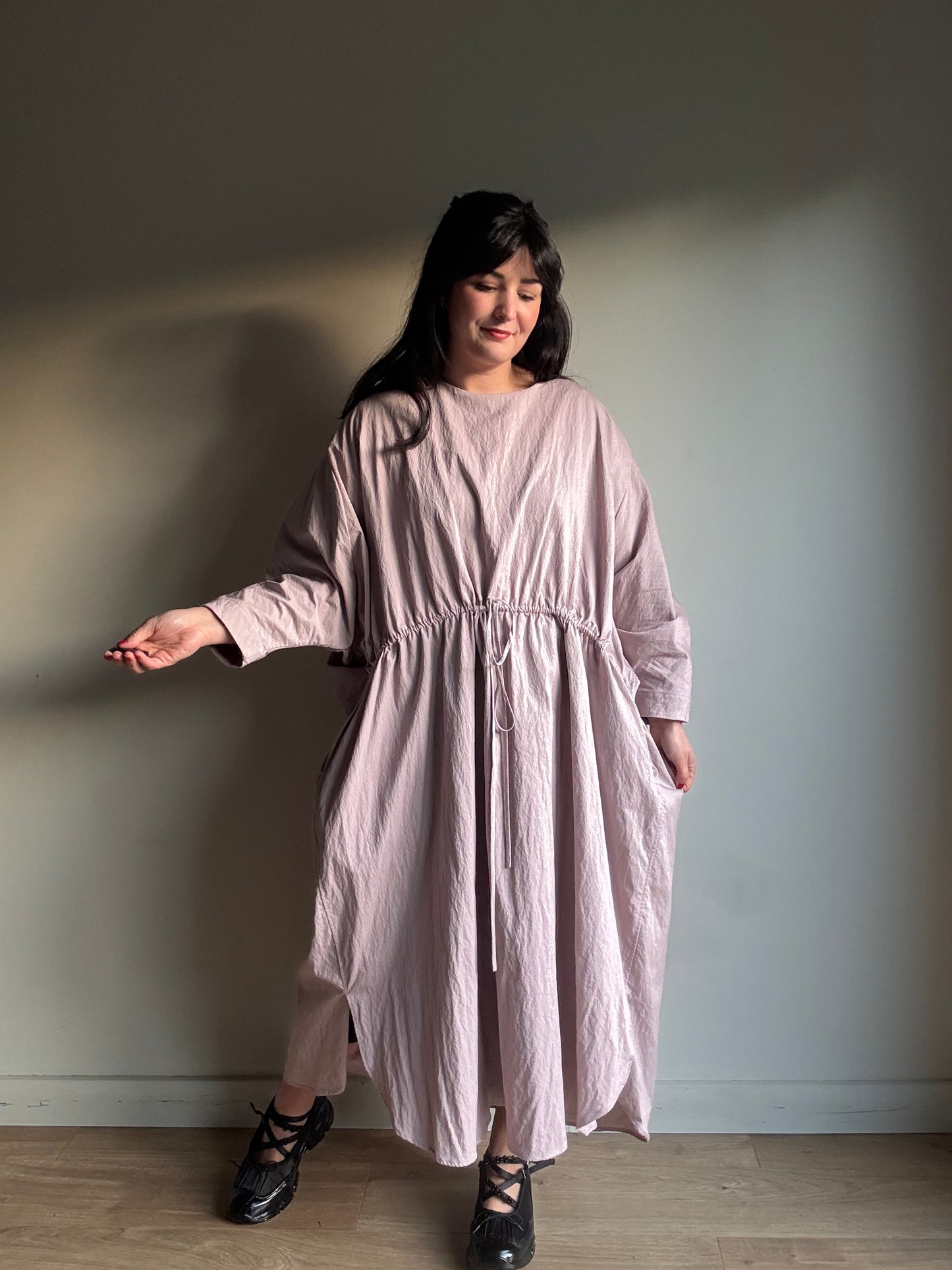 Lauren Manoogian Gather Waist Wind Dress, O/S