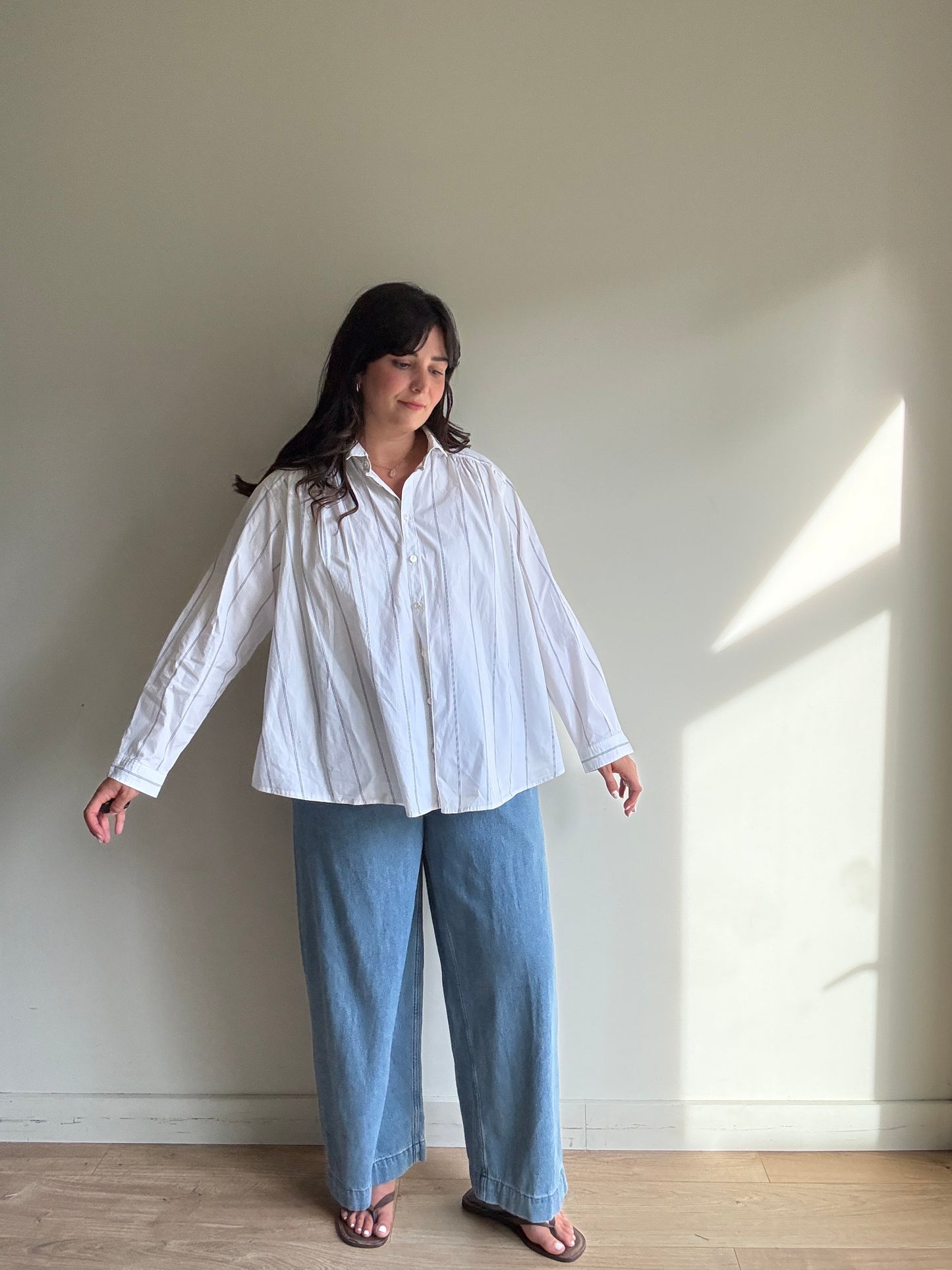 Haddow Japanese Stripe Shirt, M/L