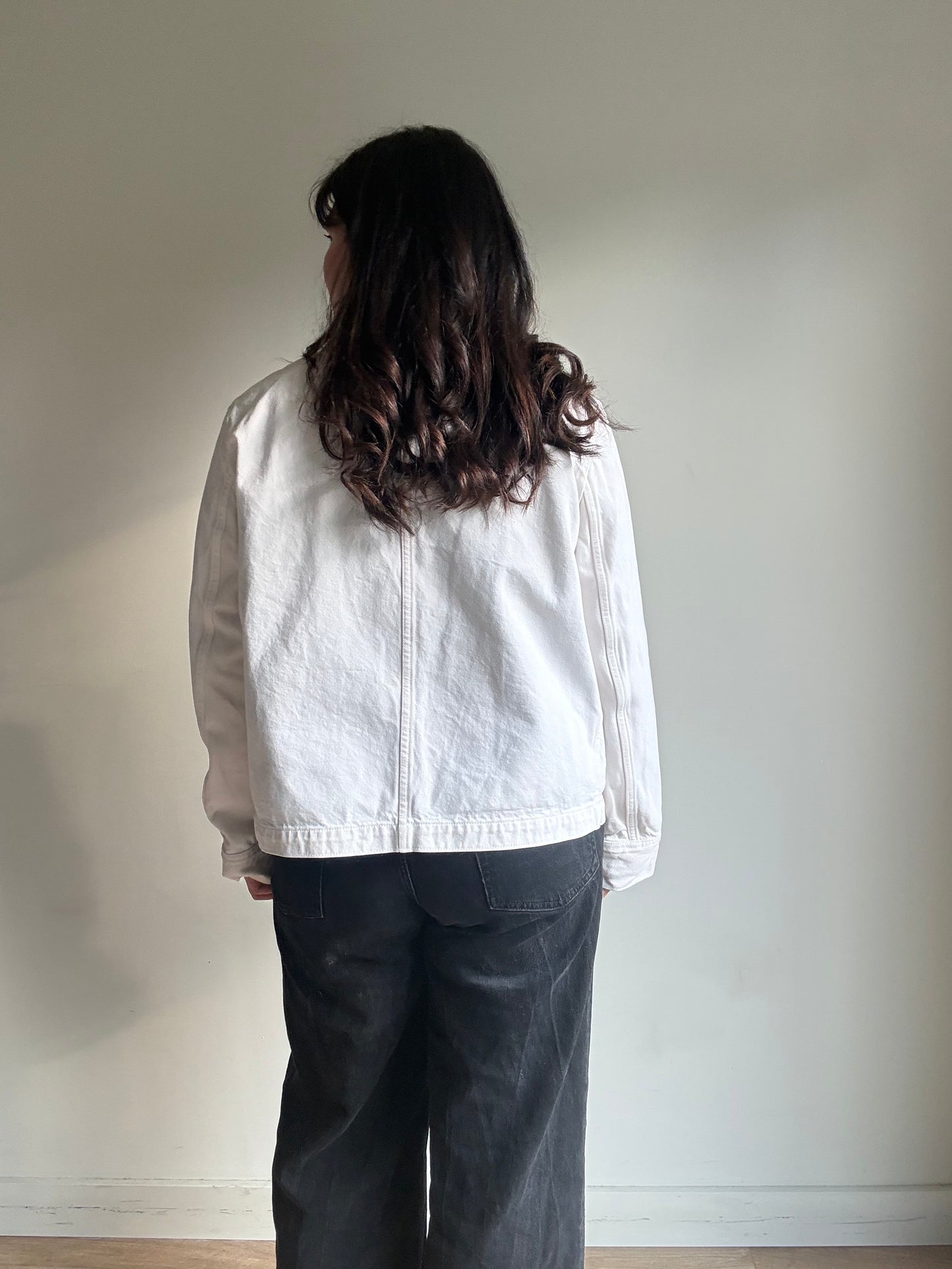 Arket Cotton Utility Jacket, 40 / UK 12-14