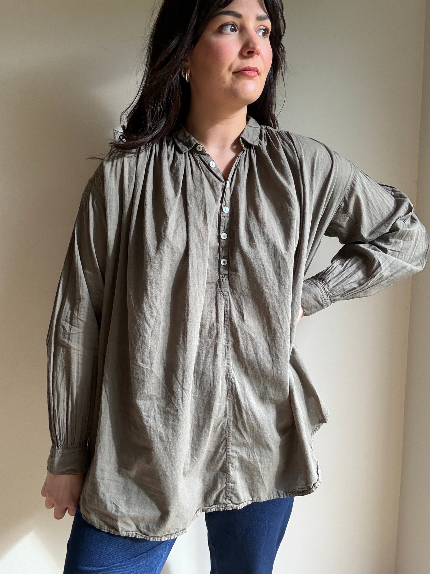 Metta Melbourne Cotton Blouse, M