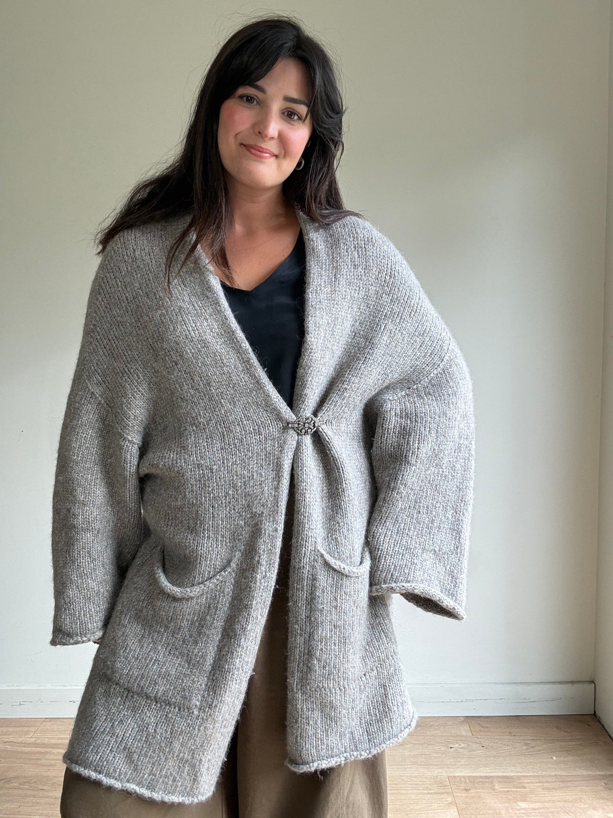 Toast Alpaca Chunky Cardigan, L/XL