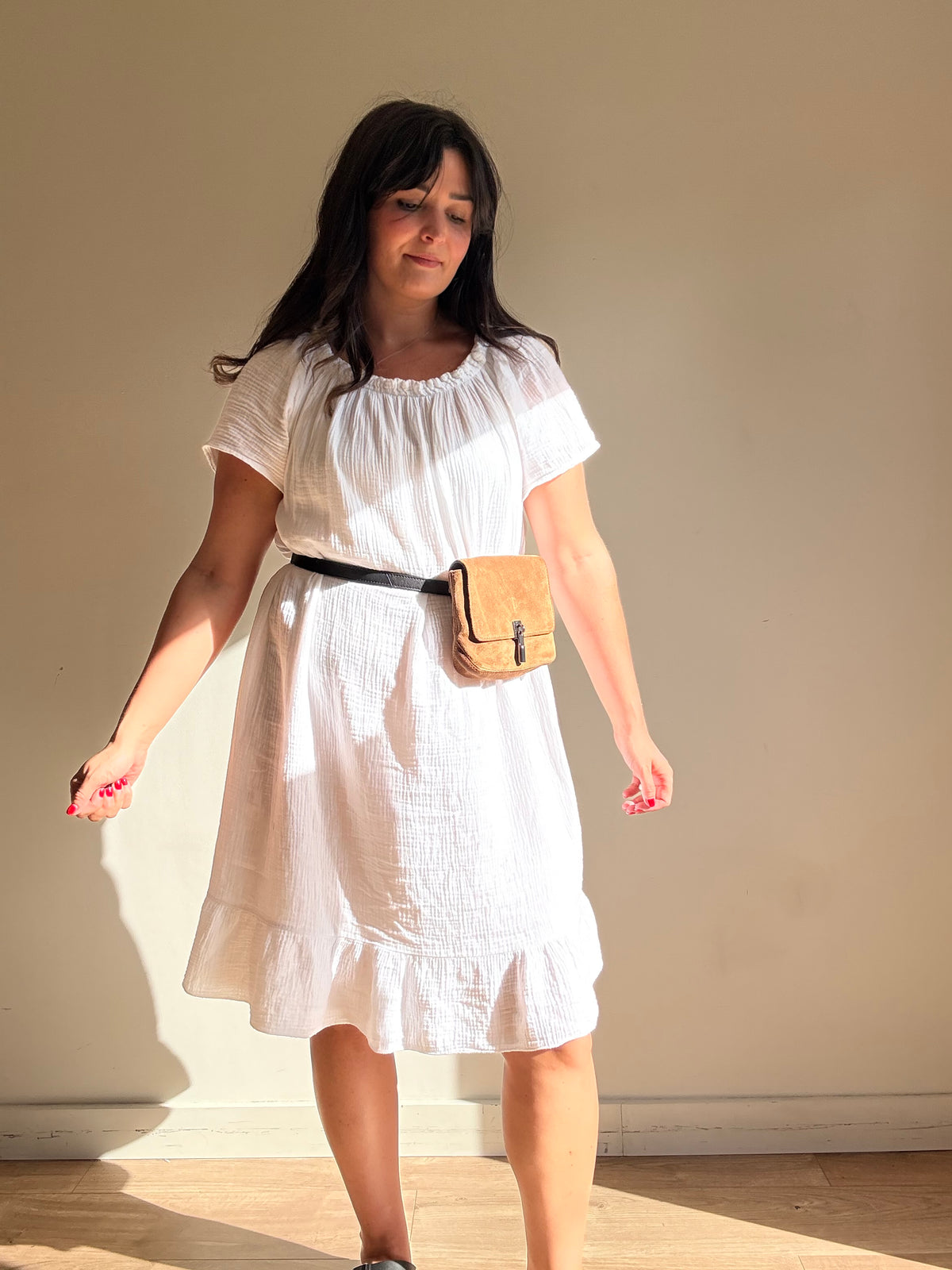 Elizabeth and James NEW Suede Belt Bag