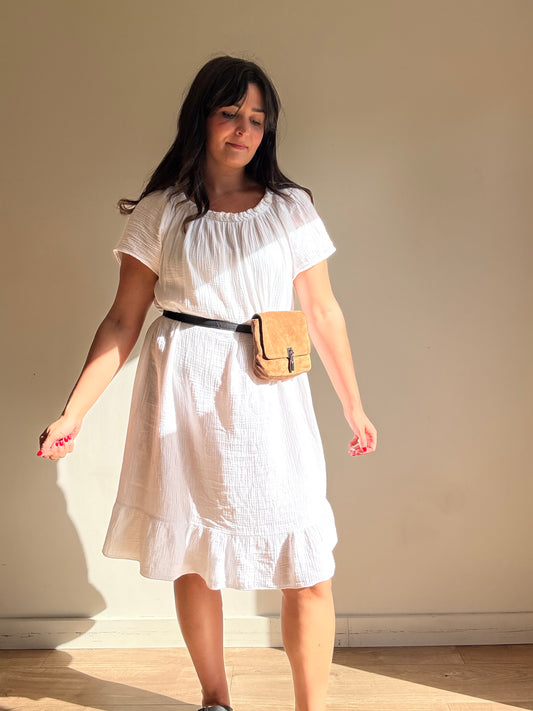 Elizabeth and James NEW Suede Belt Bag