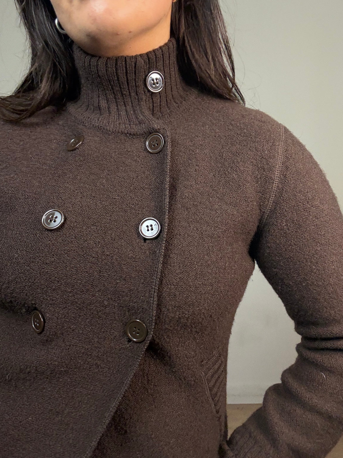 Vintage Hobbs Pure Wool Cardigan, M