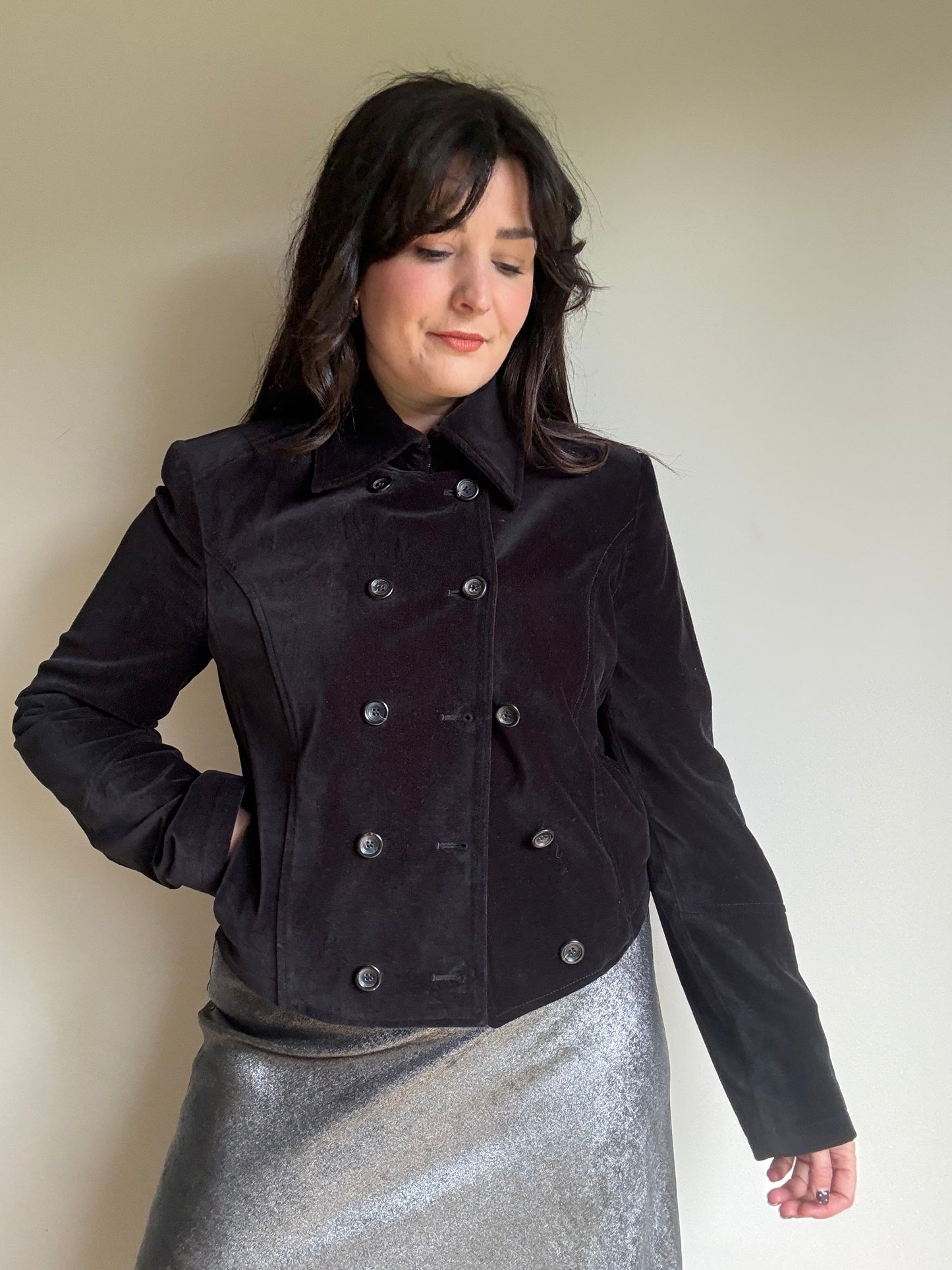 Oui Set Velvet Jacket, 12-14