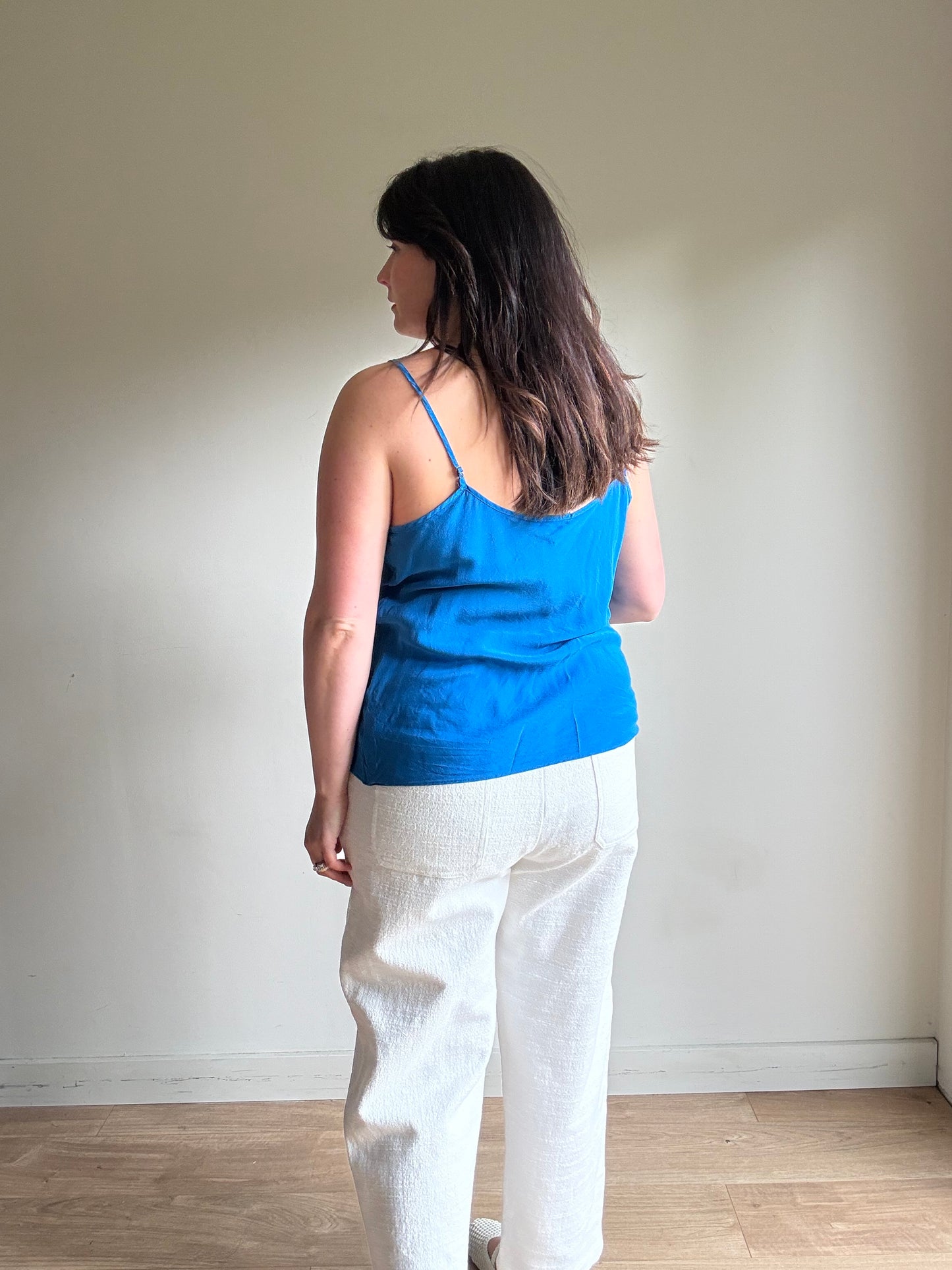 J Crew Pure Silk Cami, M