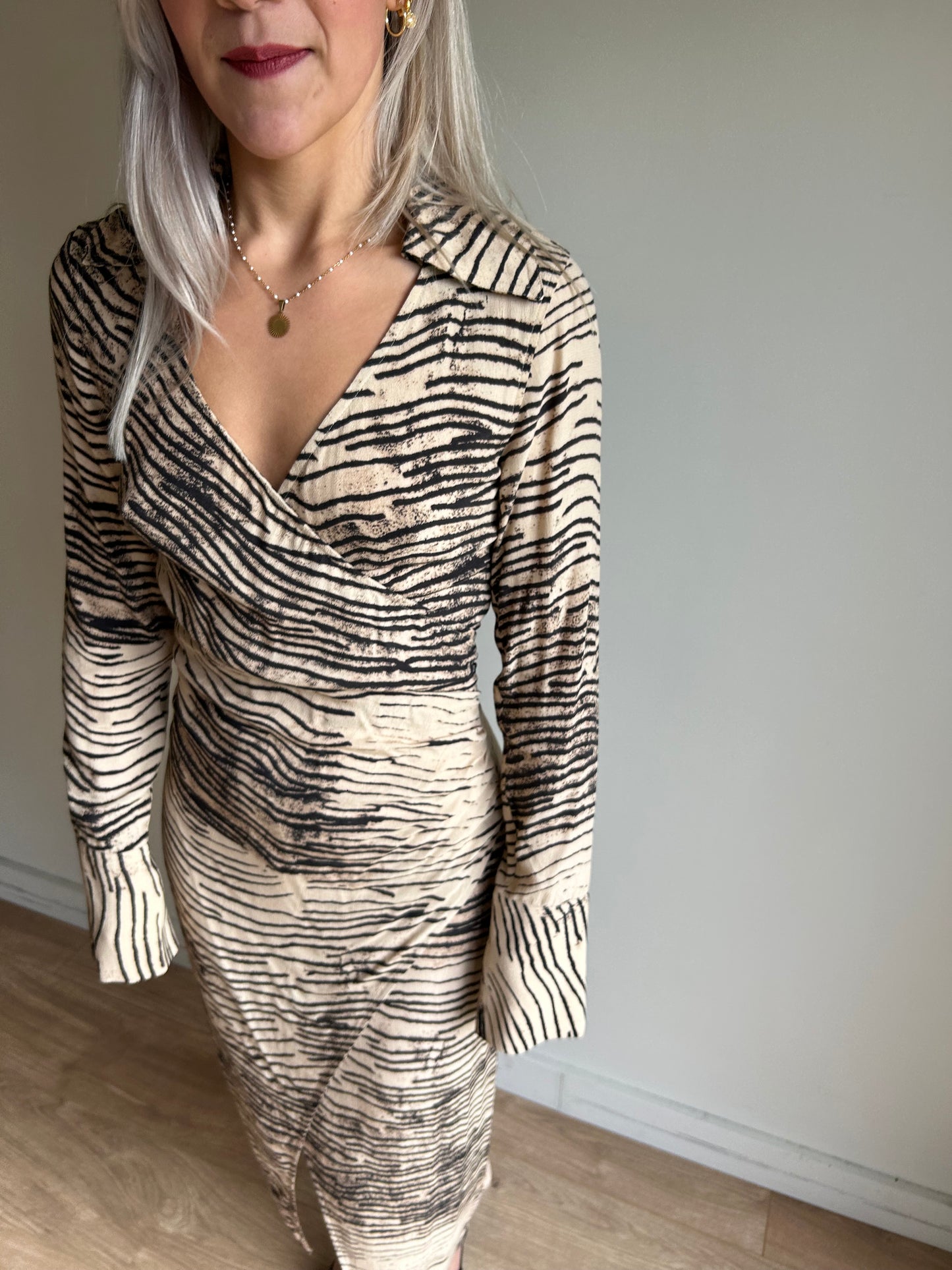 H&M Tiger Print Dress - Size XS