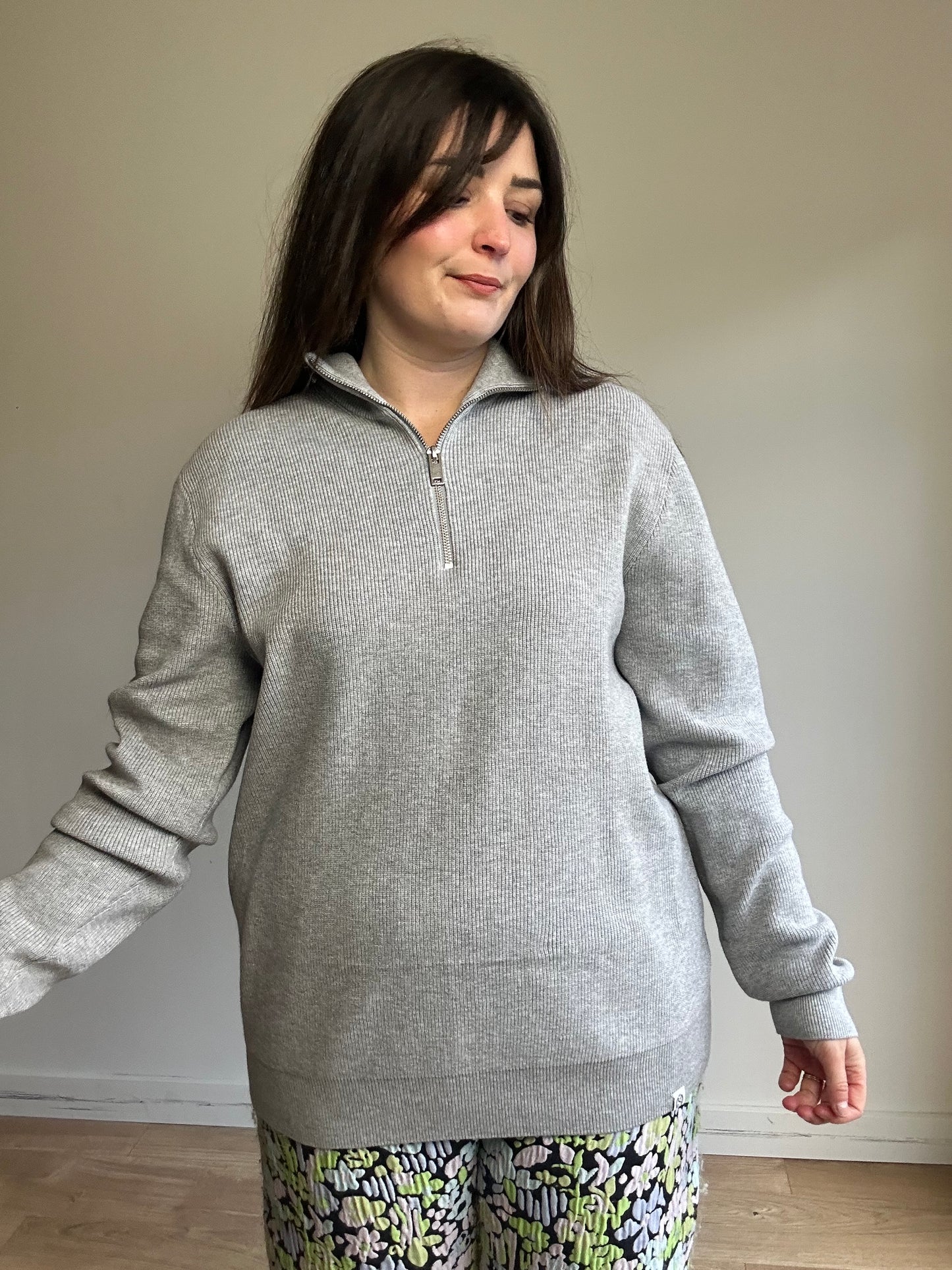 M&S New Zip Up Jumper, L