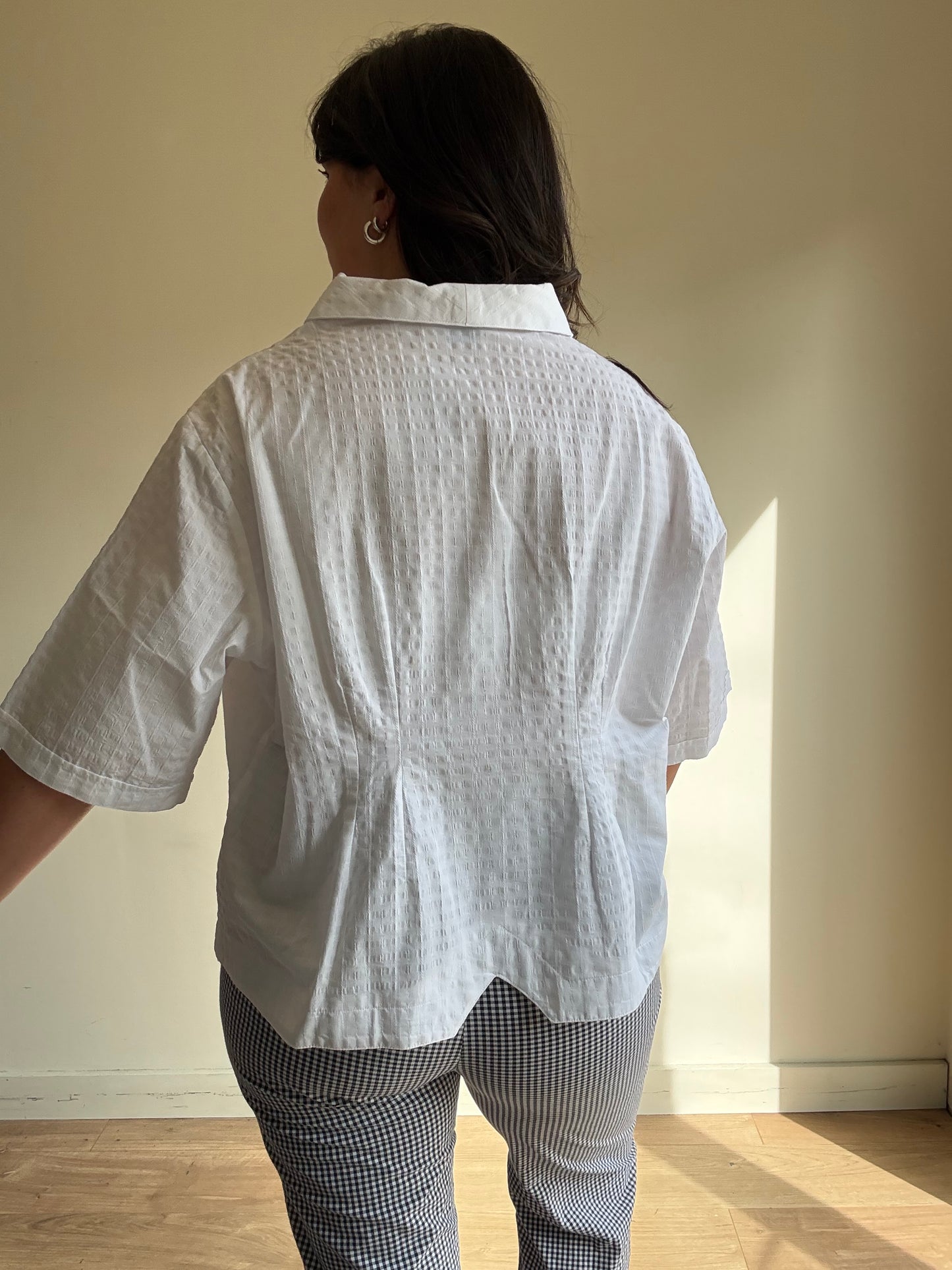 James Meade Cotton Embossed Shirt, 24