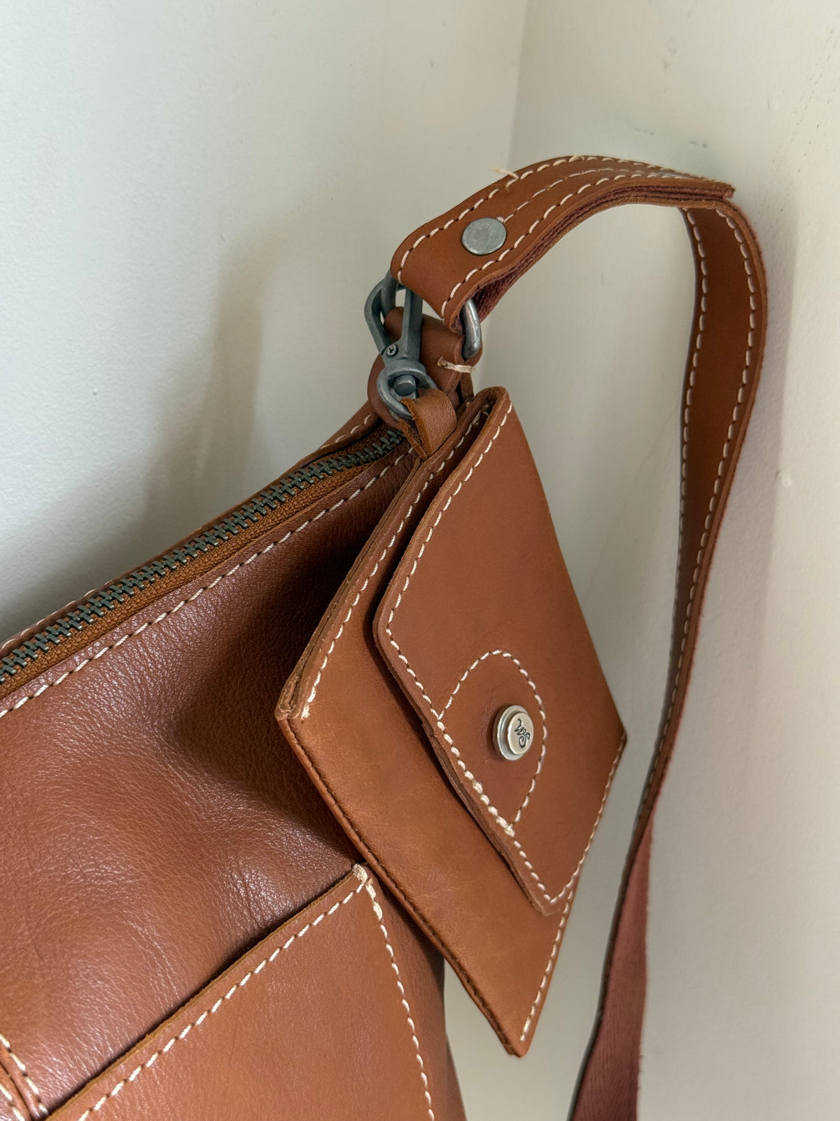 Fern Crossbody Leather Bag, O/S