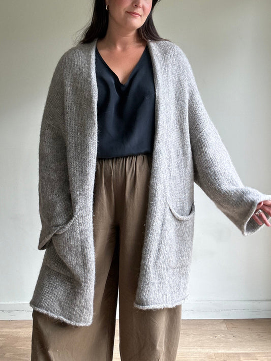 Toast Alpaca Chunky Cardigan, L/XL