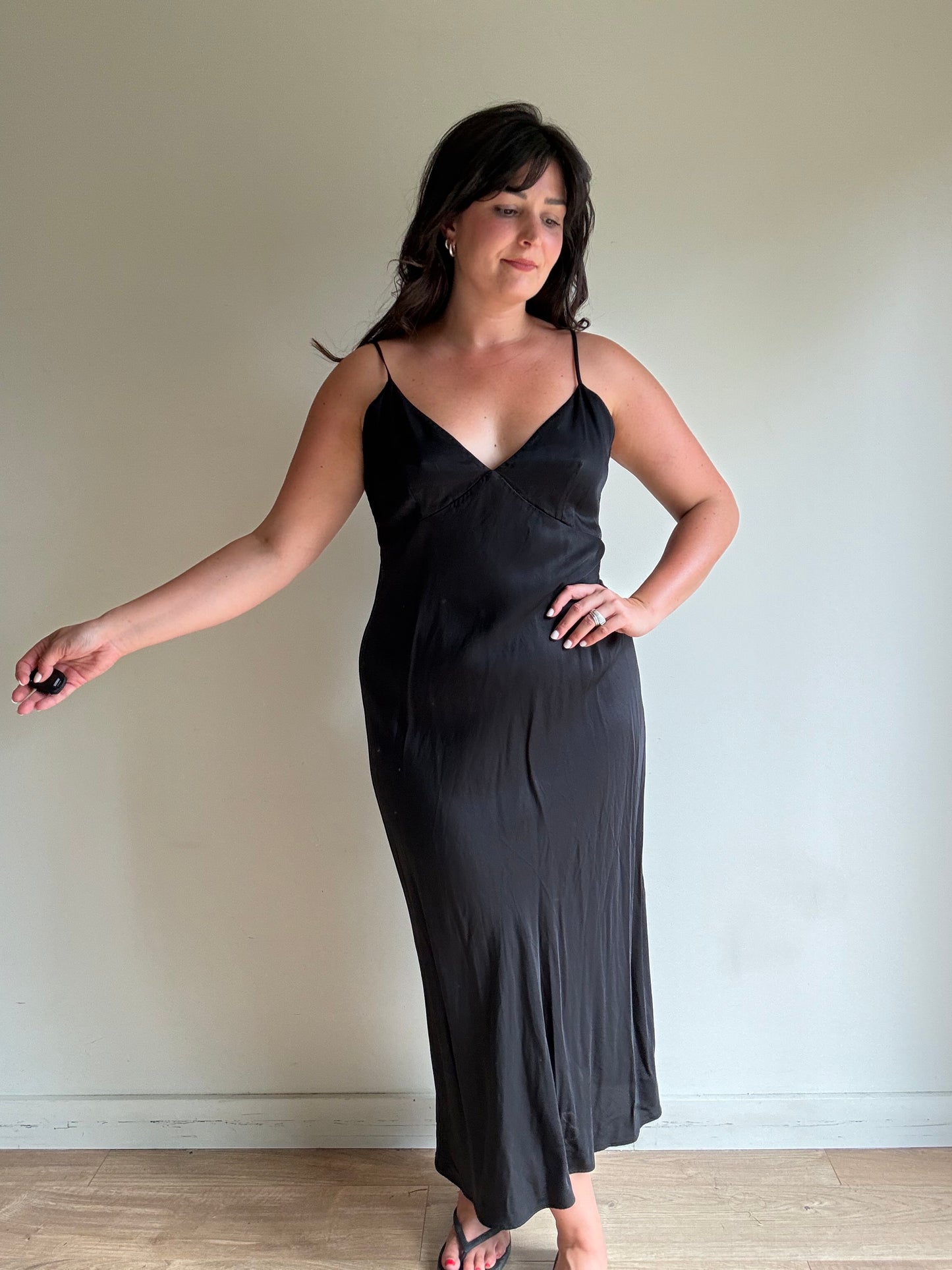 H&M Satin Slip Dress, L
