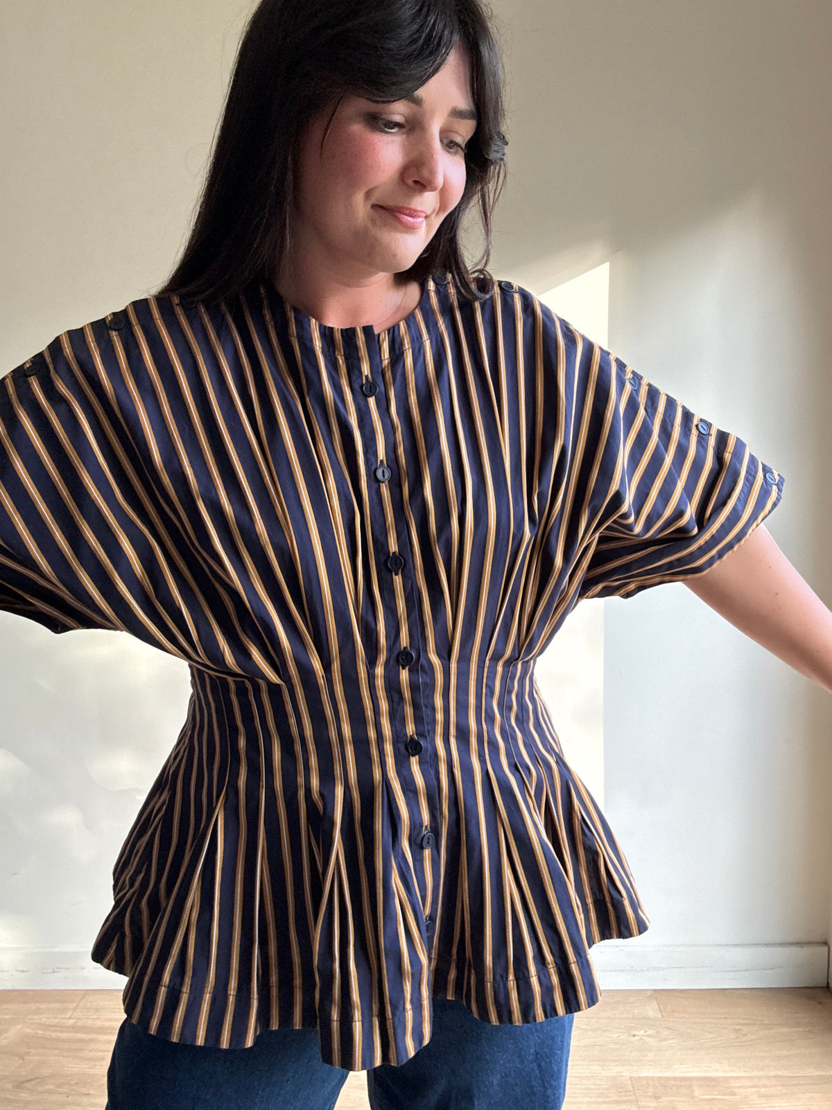 Palmer // Harding Tucked Waist Shirt, 14