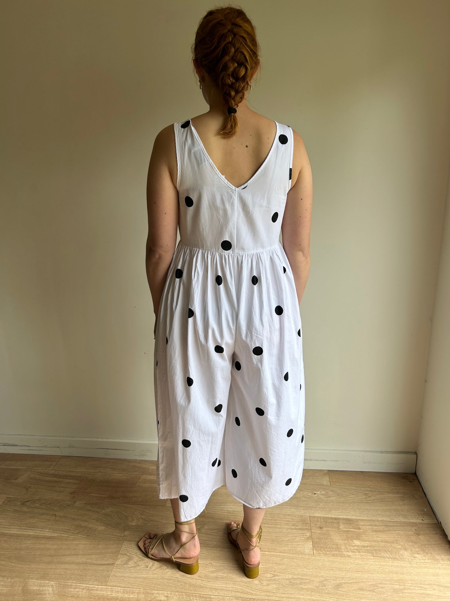 ASOS Design Polka Dot Jumpsuit, S/M