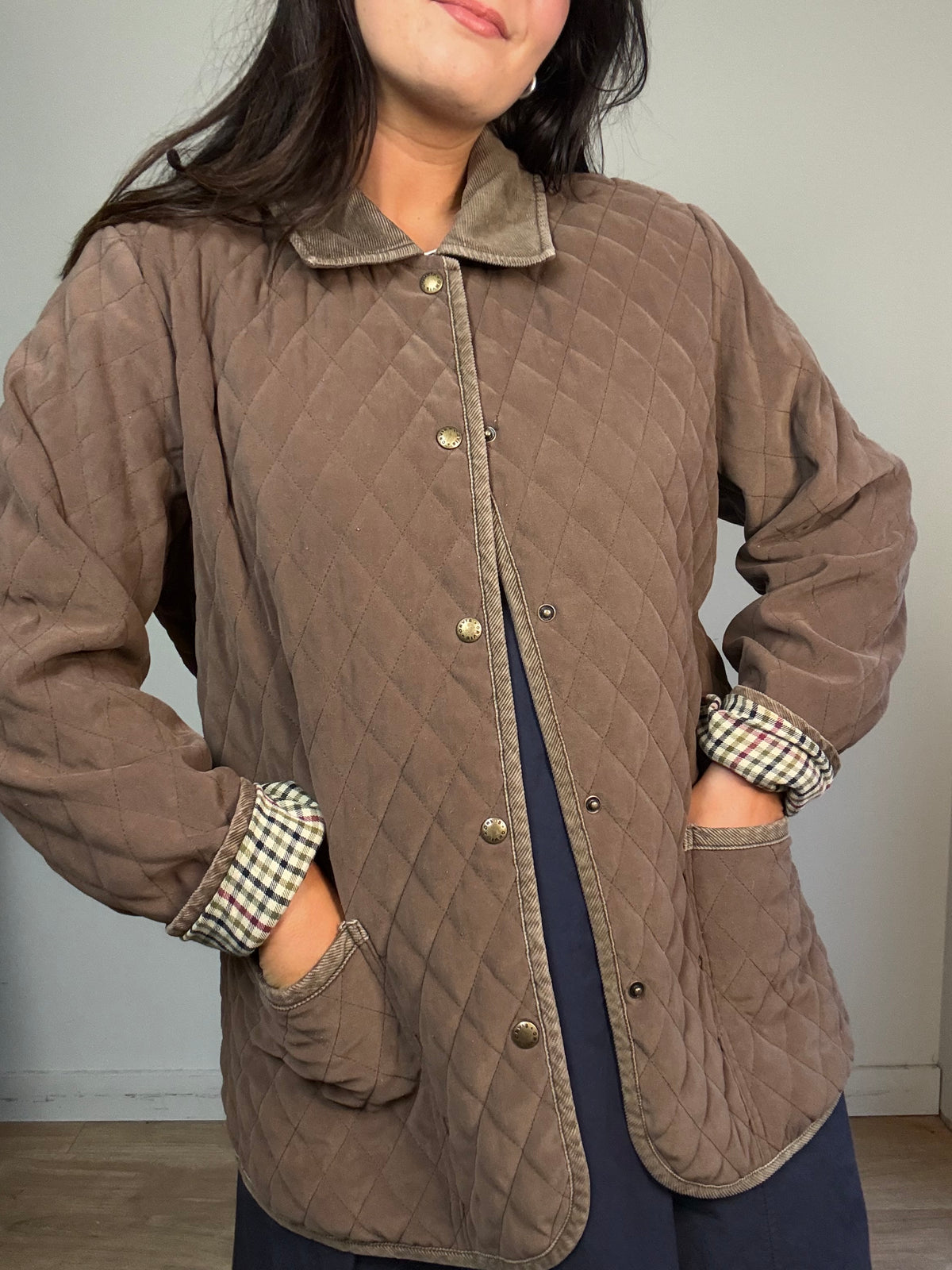 Vintage Orvis Quilted Jacket, L