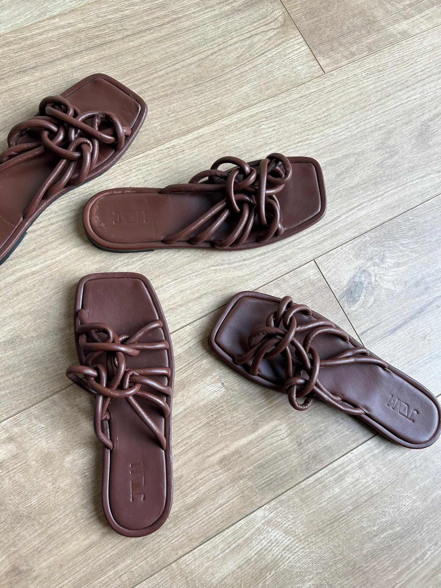 JVAM Leather Palmer Sandals - Sizes 4, 5 & 6