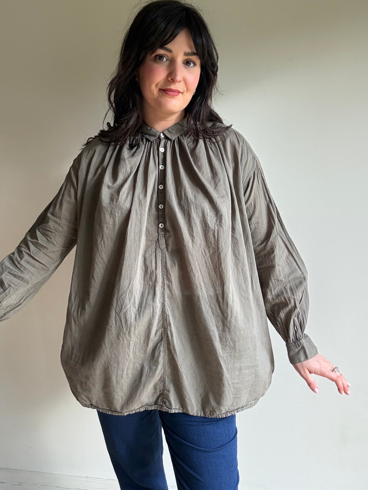 Metta Melbourne Cotton Blouse, M