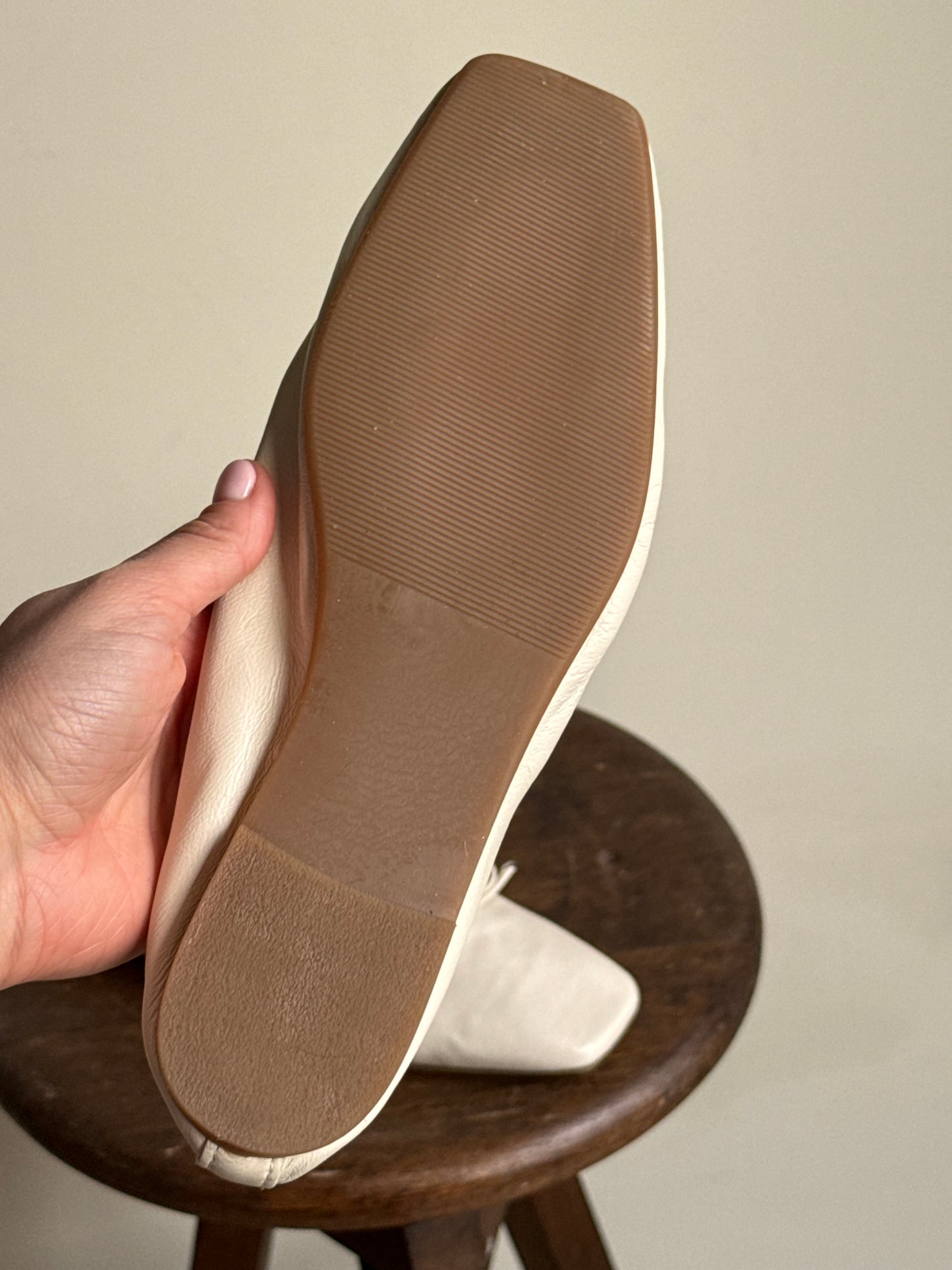 M&S Leather Ballet Flats, UK 4
