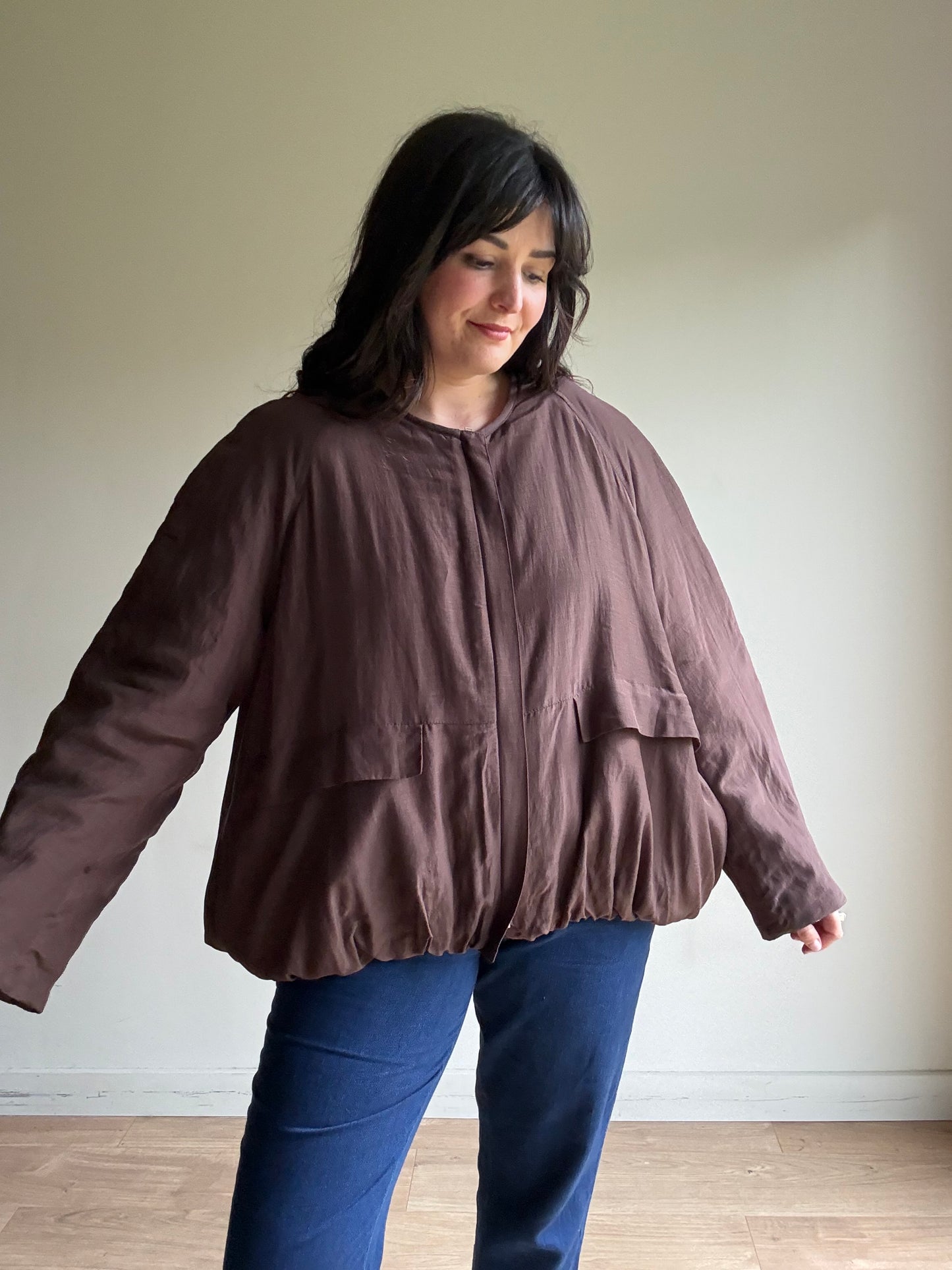 Zara NEW Padded Bomber Jacket, L