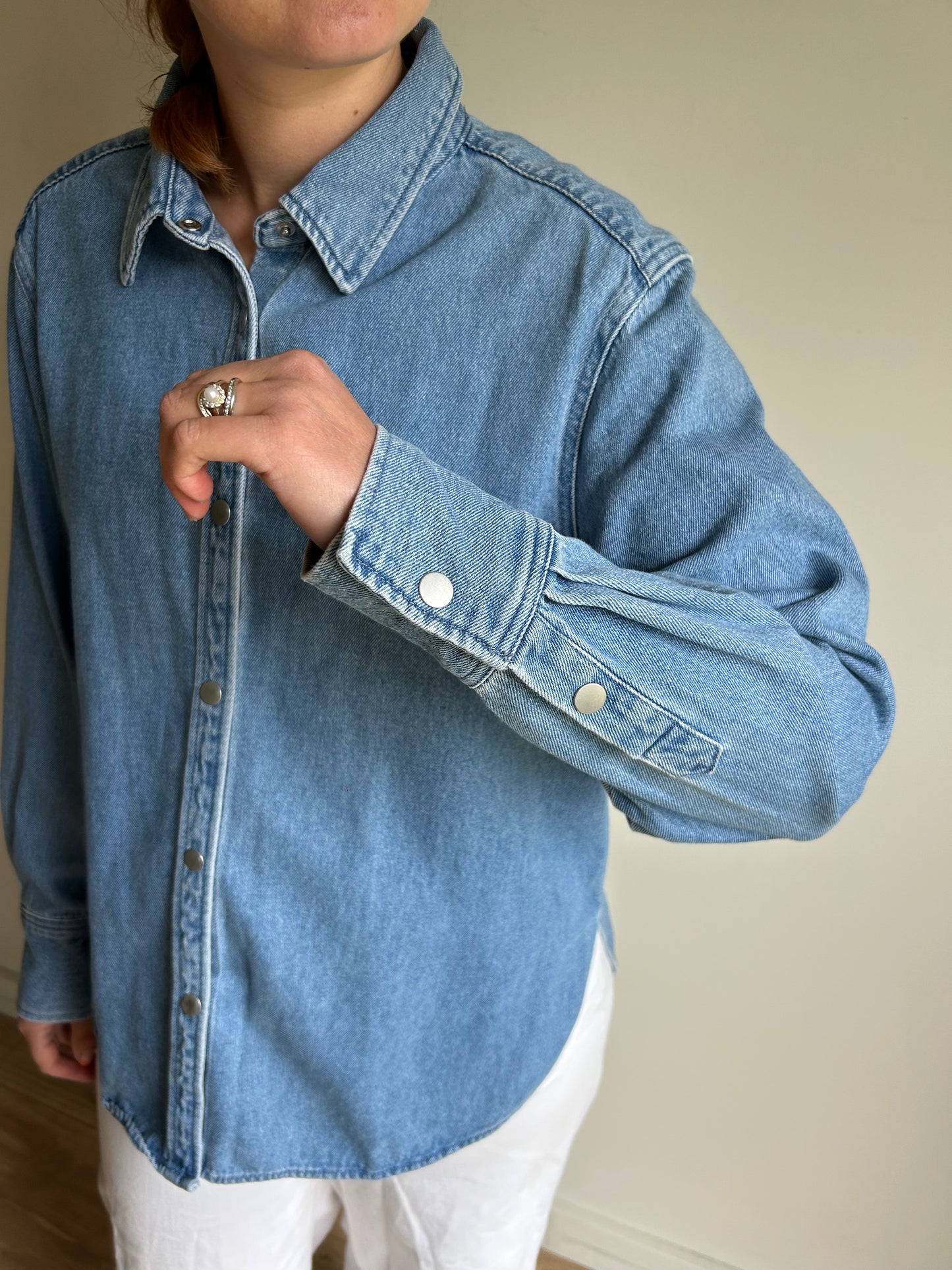 H&M Denim Shirt, M