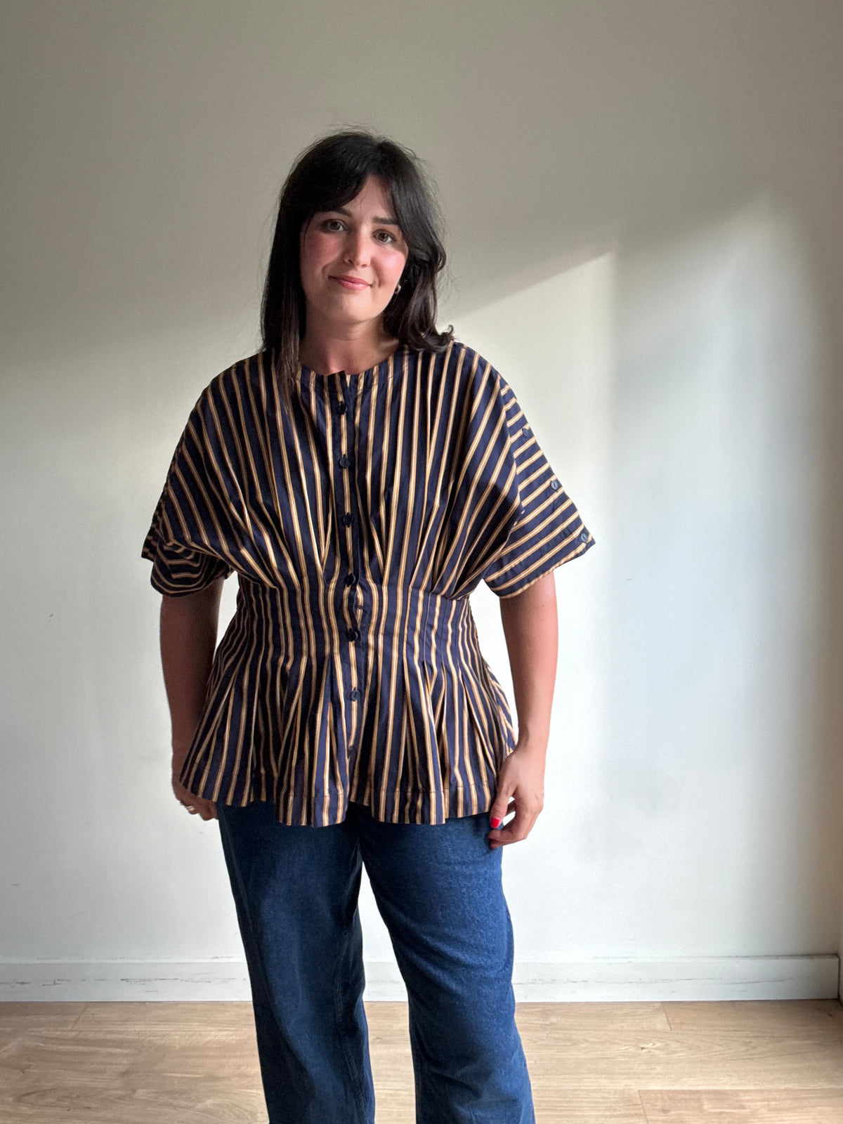 Palmer // Harding Tucked Waist Shirt, 14
