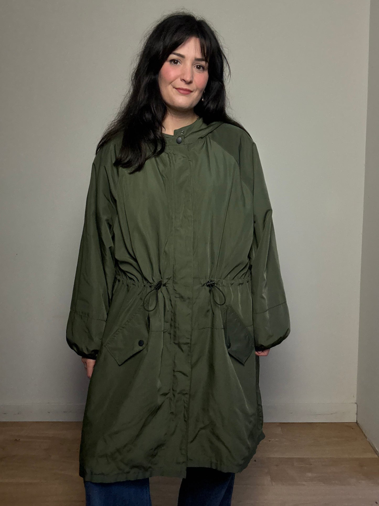 KIN Lined Hooded Parka Coat, XL