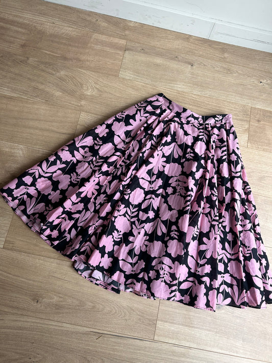 Boden Floral Midi Skirt - NEW - Size 8