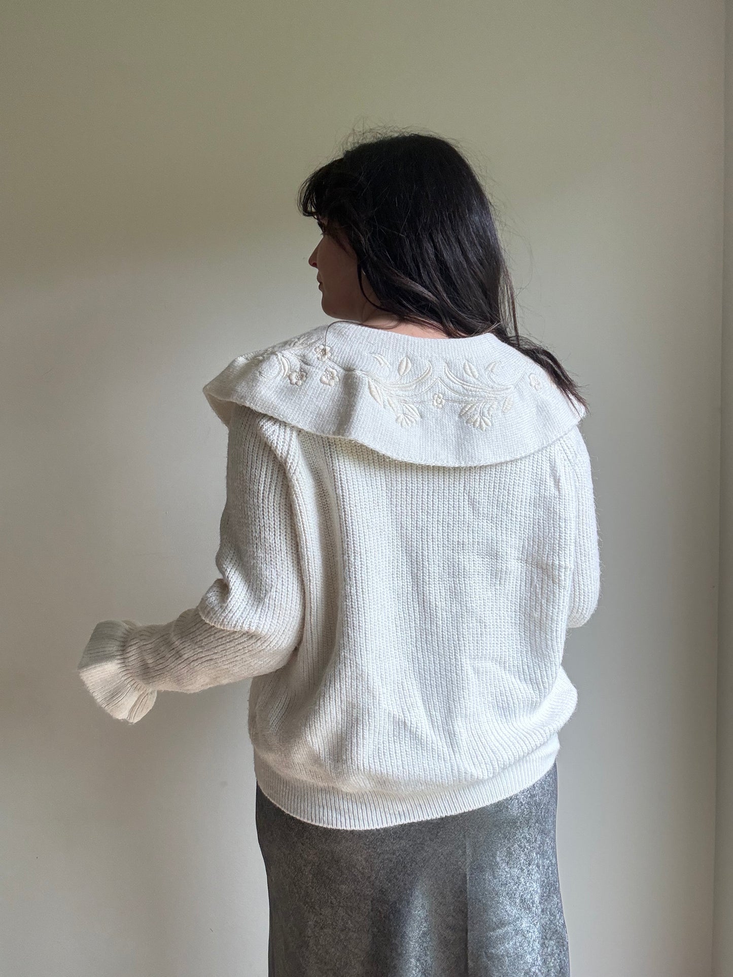 Zara Embroidered Jumper, L