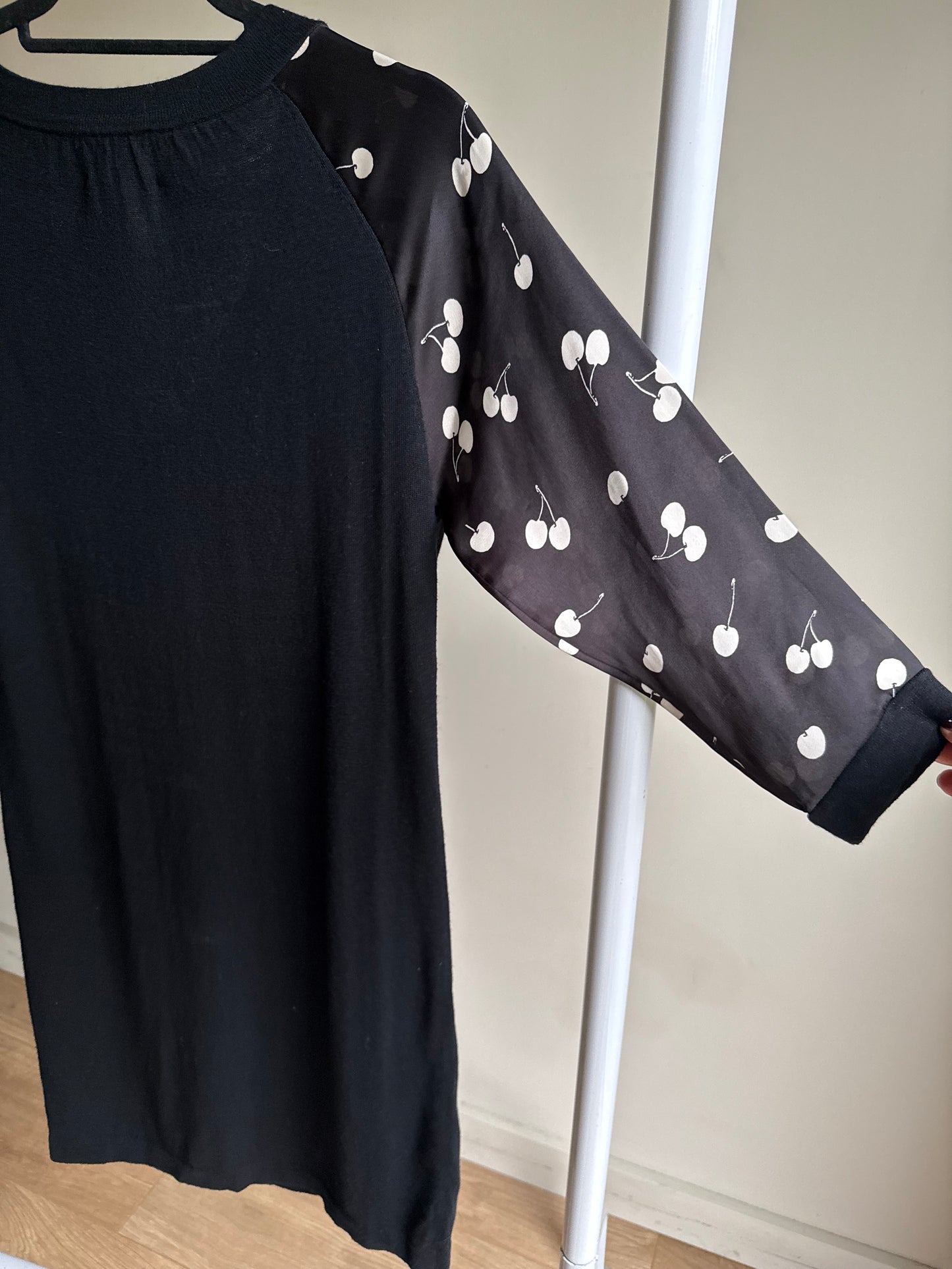Antoni & Alison Wool Mix Cherry Print Jumper, M/L