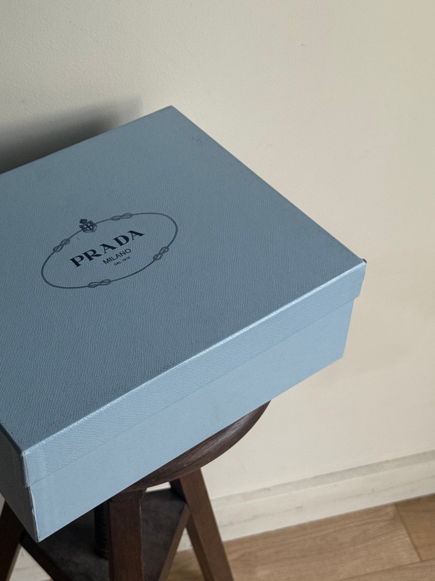Prada Leather Platform Heels in Box, Size 40