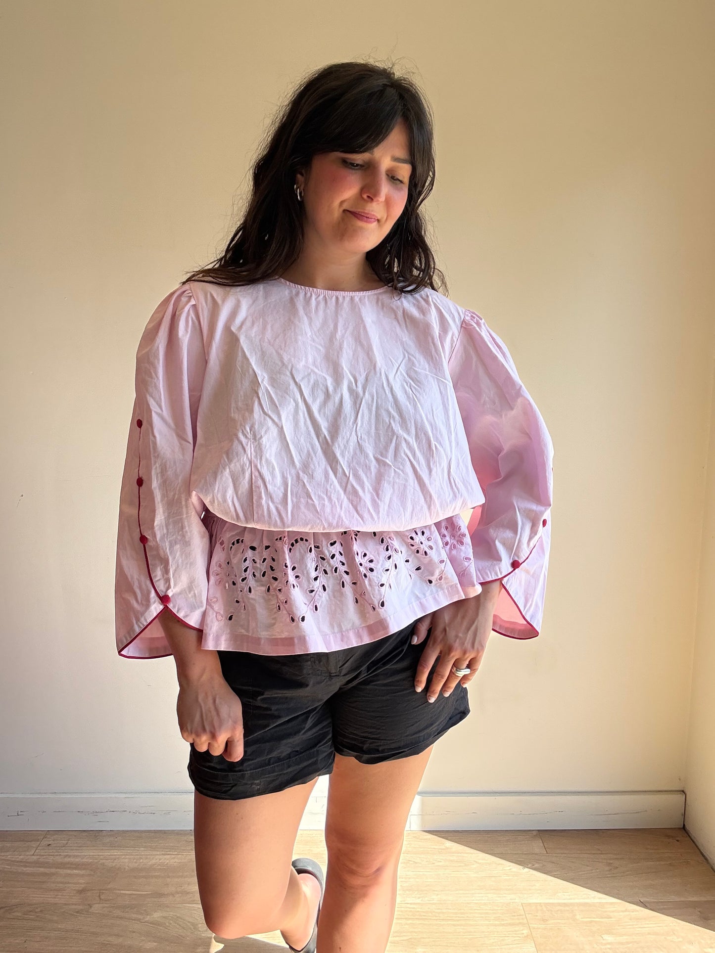 Damson Madder NEW Perrie Embroidered Blouse, 20