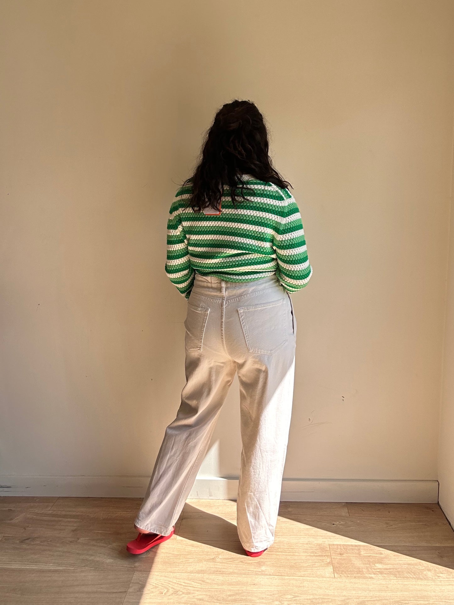 Pull & Bear Equals Cotton Twill Trousers, L-XL