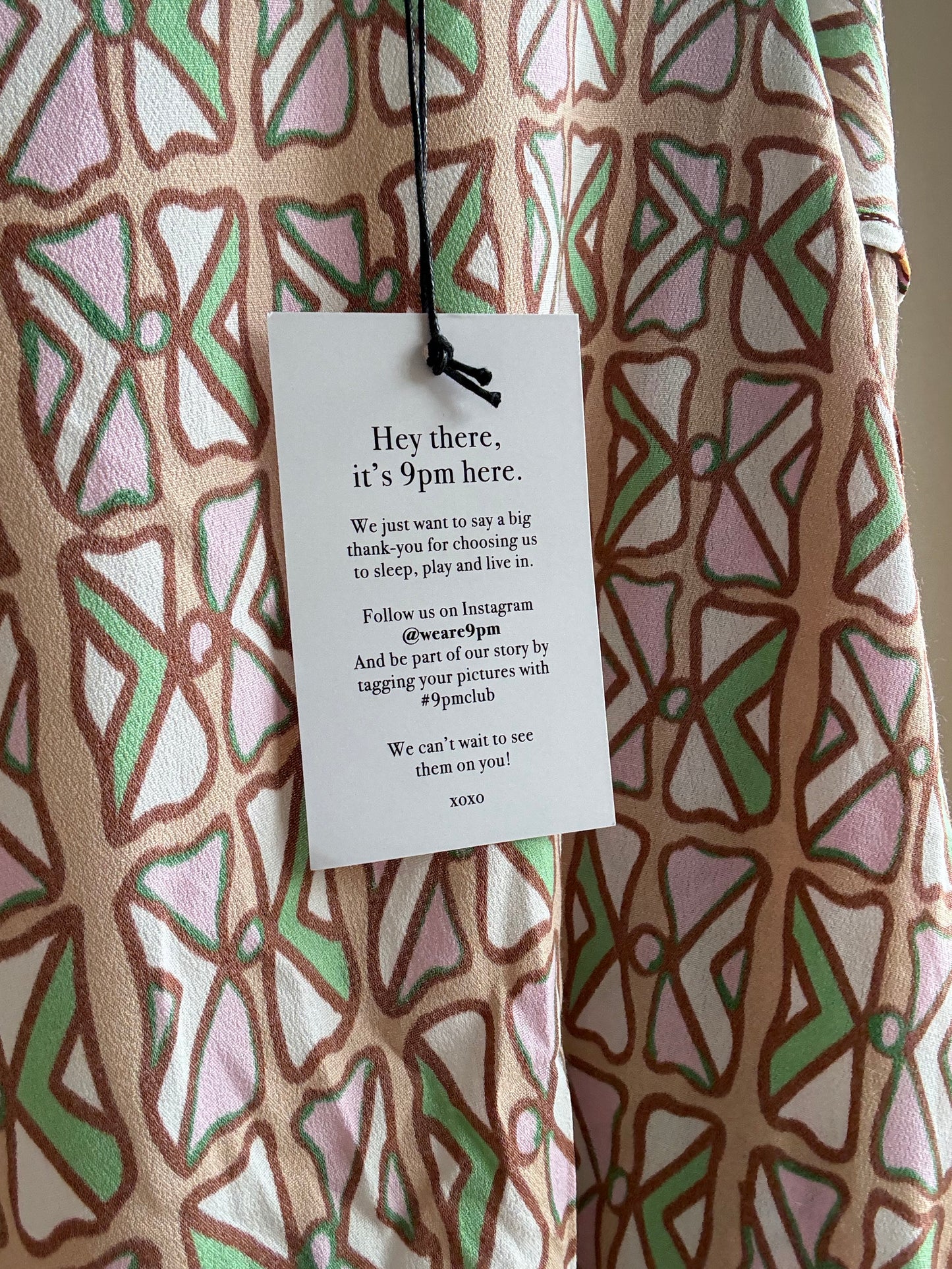 It’s 9pm NEW Co-Ord Geometric Set, 14-16