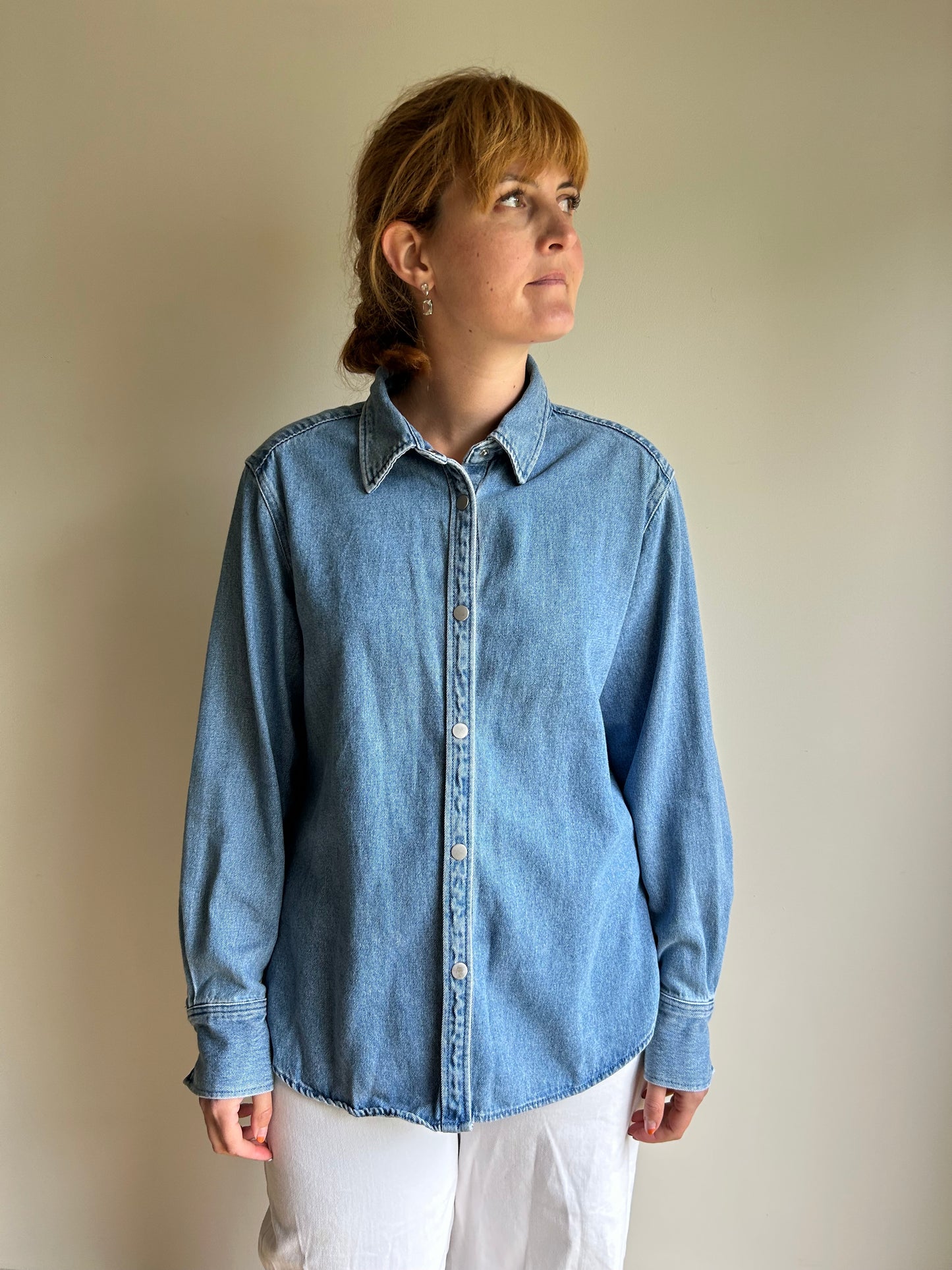 H&M Denim Shirt, M