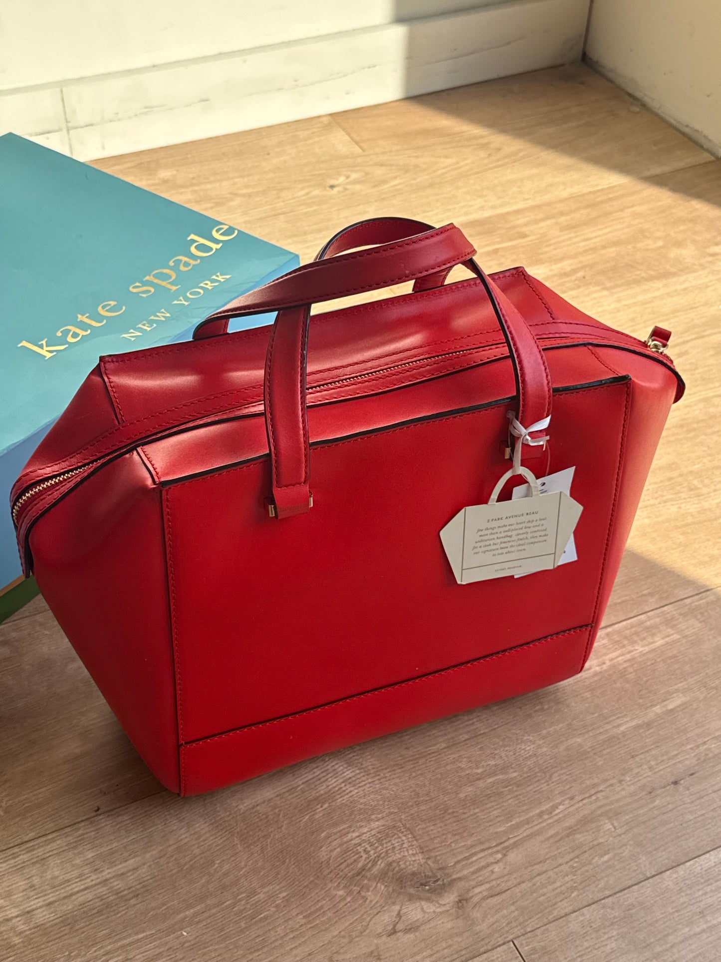 Kate Spade (NEW) Park Avenue Beau Bag, Large