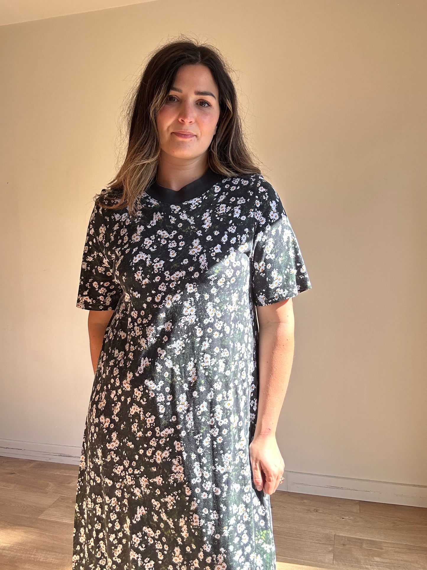 Kowtow Daisy Print Dress - Size M