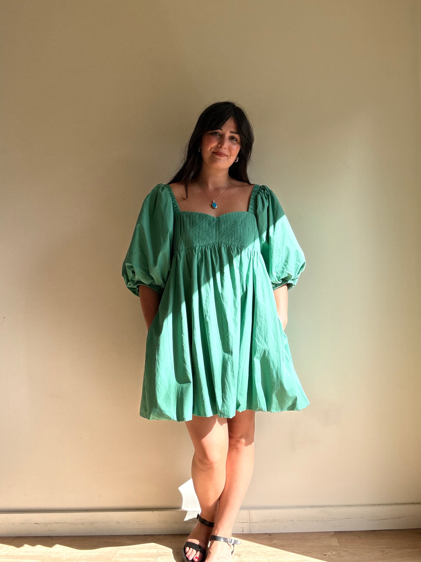 NEW Sister Jane Esmerelda Pleated Mini Dress, XL
