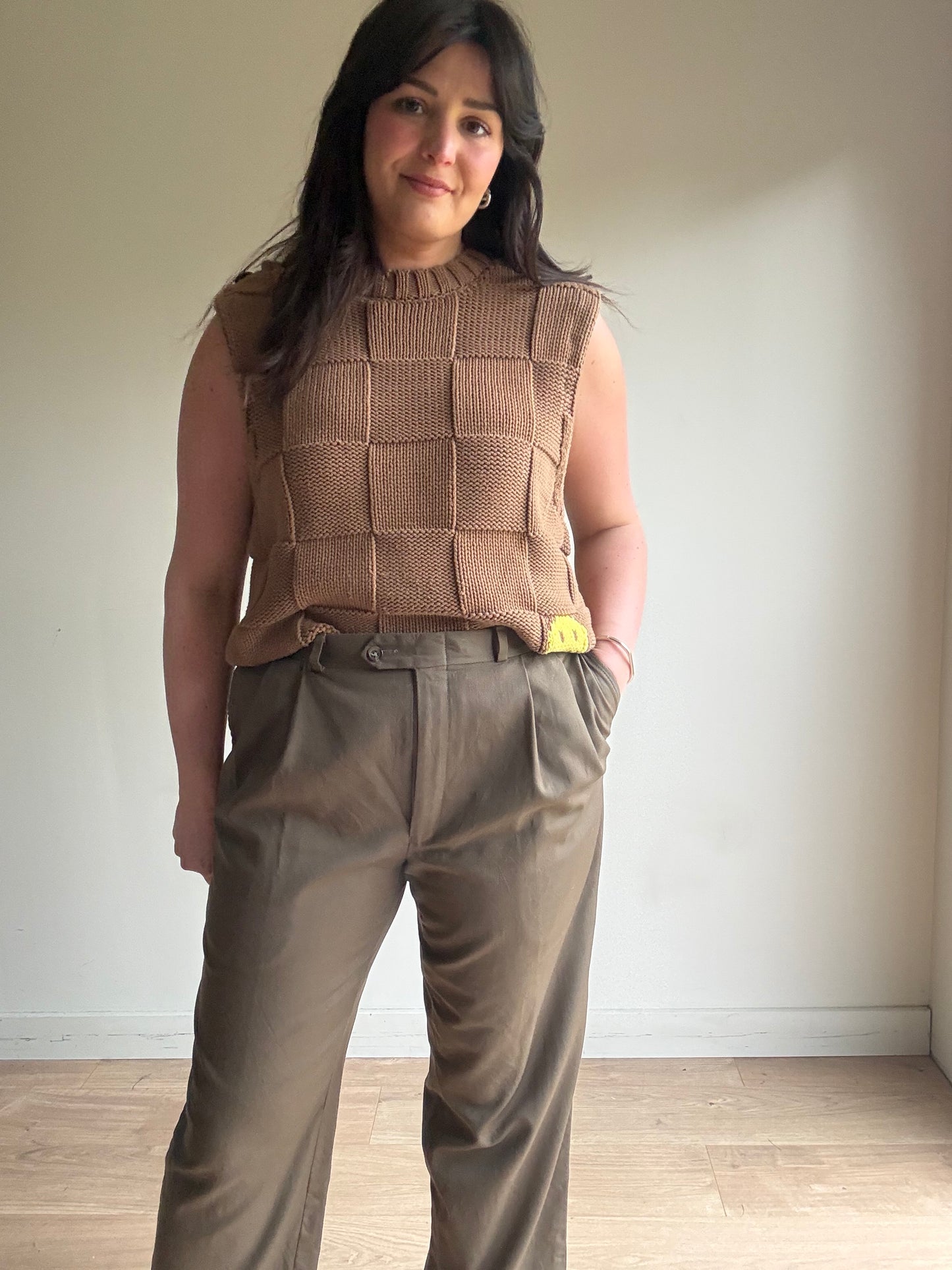 Vintage Ralph Lauren Pleat Front Tailored Trousers, 14