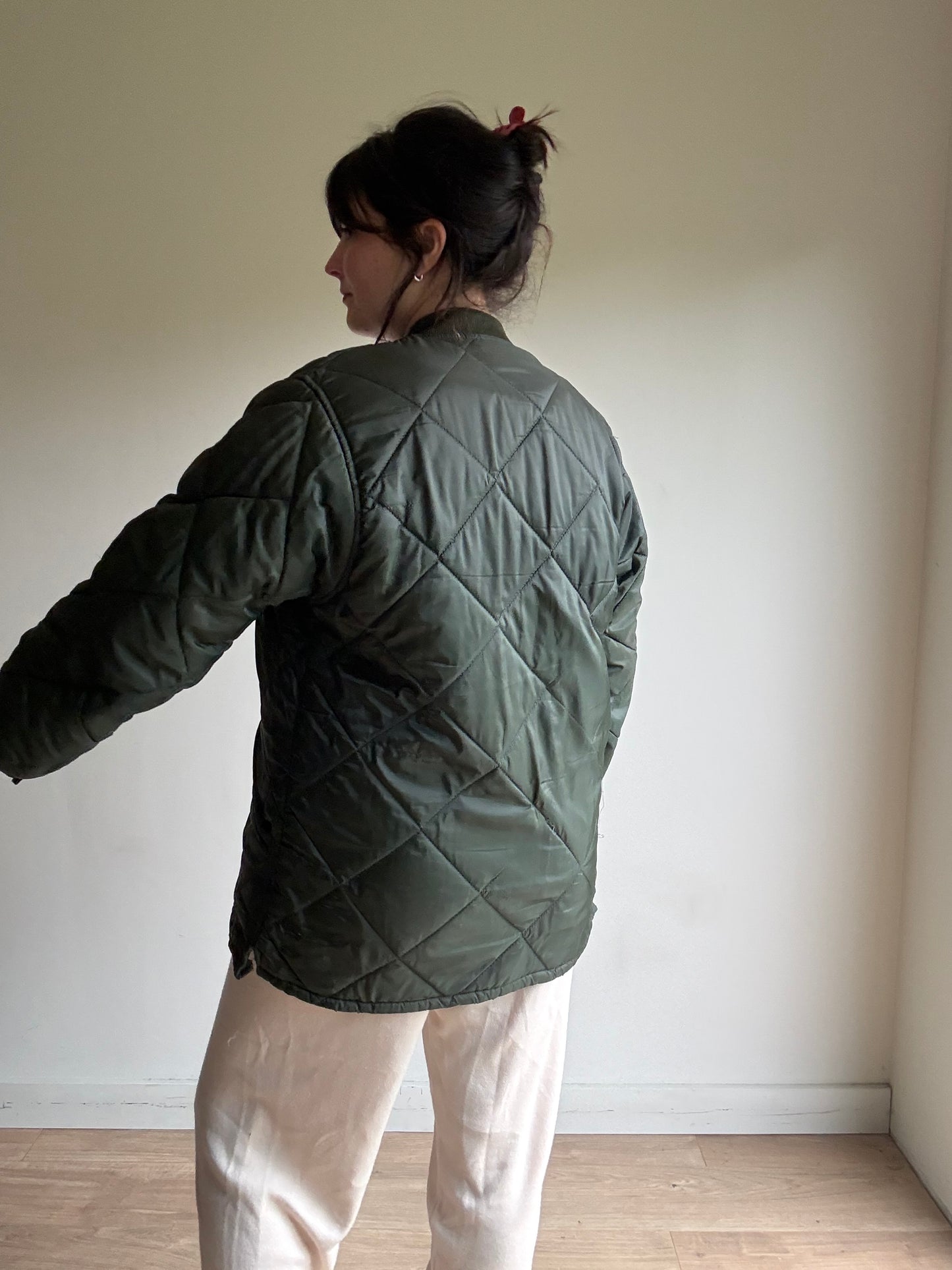 Vintage Regatta Quilted Zip Up Liner Style Jacket, S