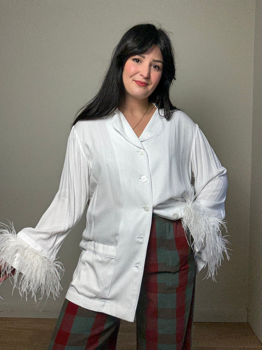 Sleeper Feather Shirt, L