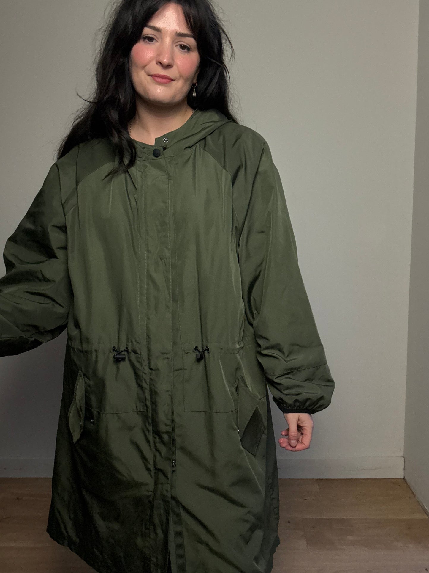 KIN Lined Hooded Parka Coat, XL