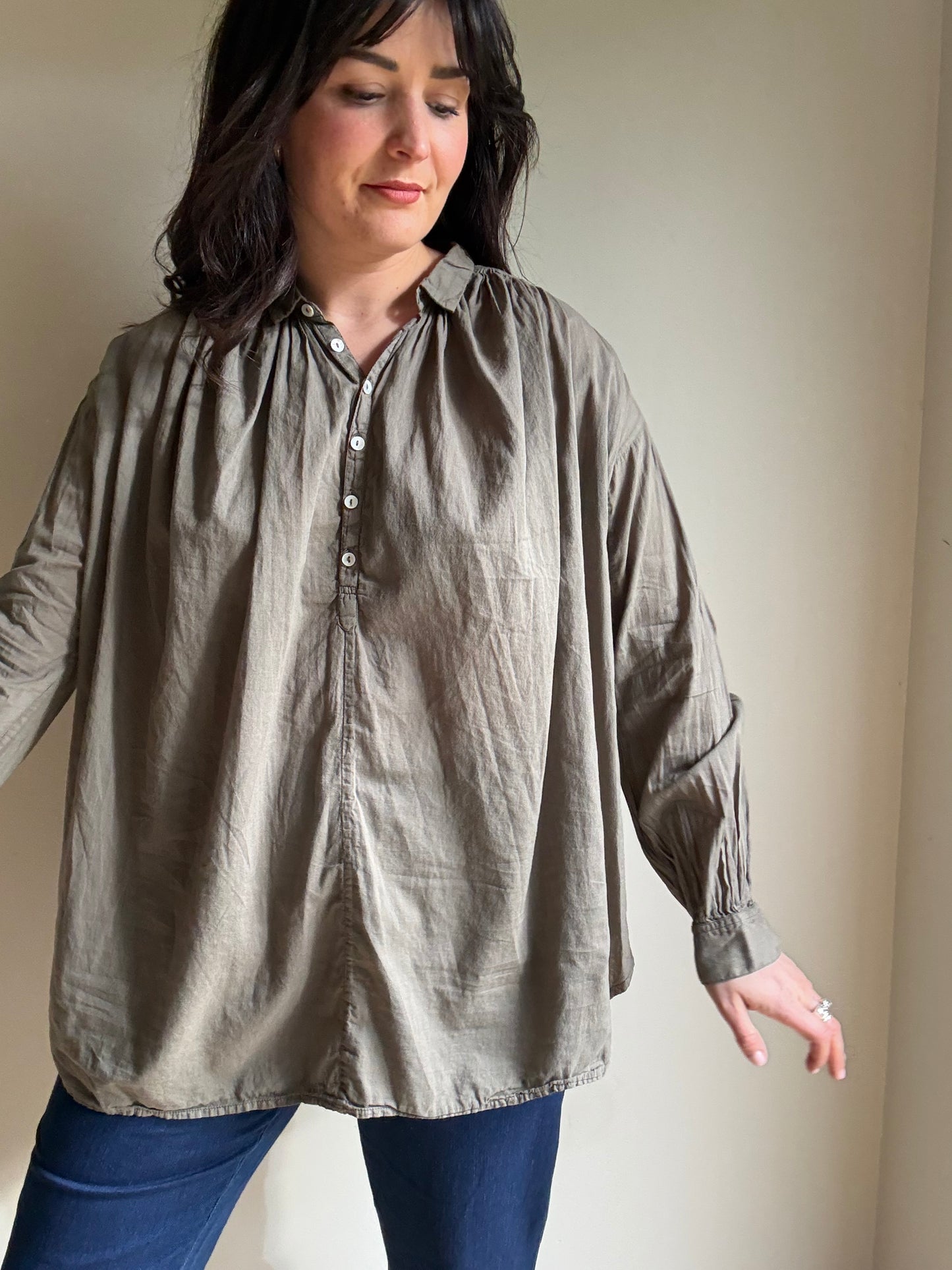 Metta Melbourne Cotton Blouse, M