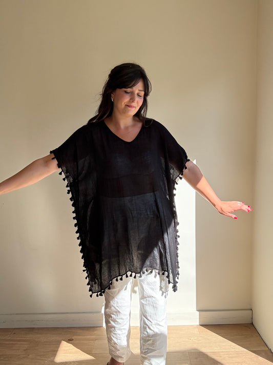 Seafolly Cotton Kaftan, One Size (Copy)