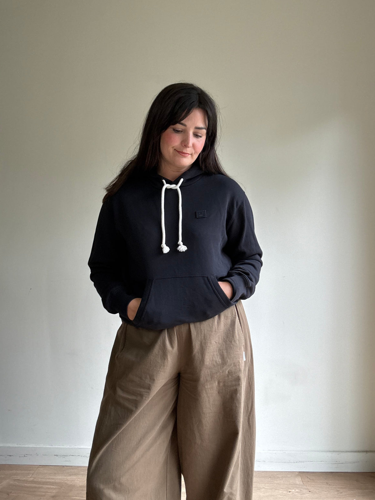 Acne Studios Cotton Fairah Hoodie, S