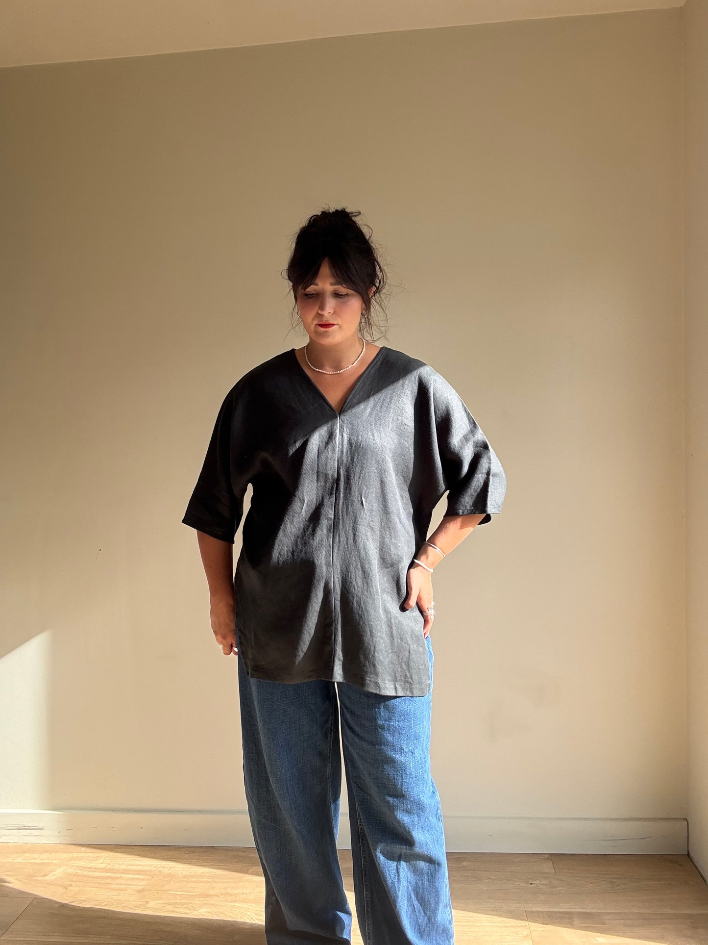 NICO Nicholson And Nicholson Linen Top, One Size