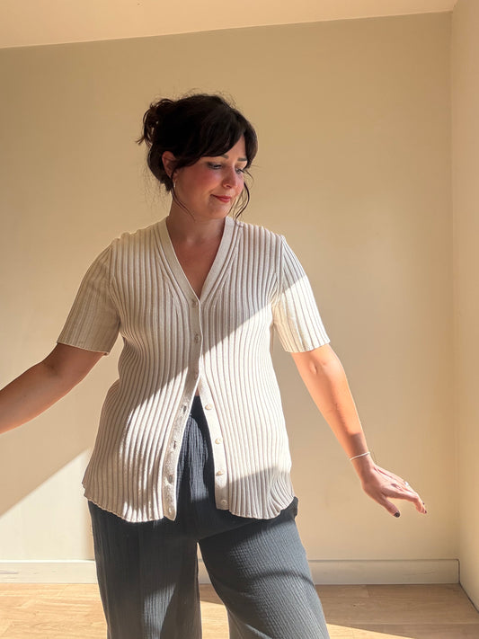 Vintage St Michael’s Button Up Top, XL